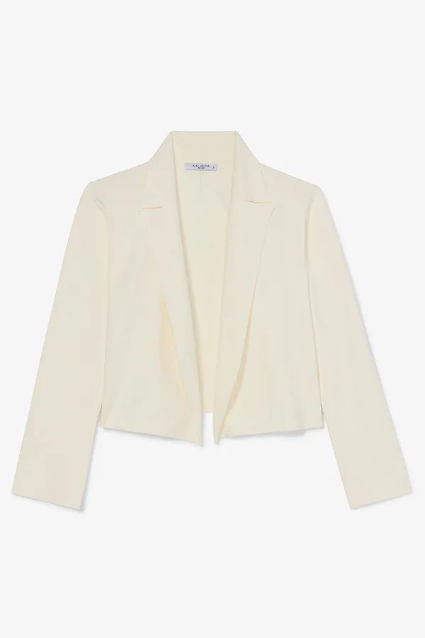 Jolie Lapel Jardigan :: Ivory
