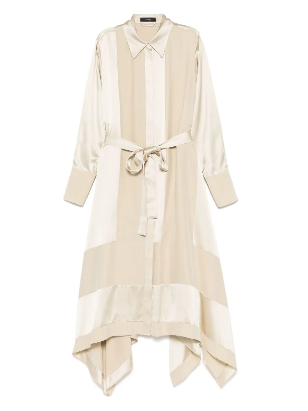Joseph Light Beige långärmad klänning
