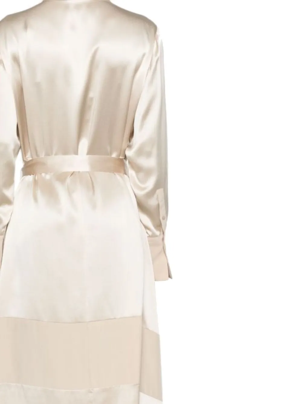 Joseph Light Beige långärmad klänning