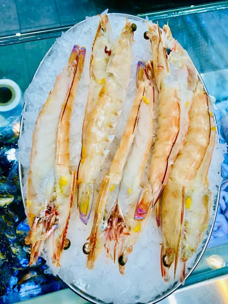 Jumbo Green King Prawns butterfly