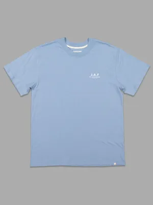 JUST ANOTHER FISHERMAN J.A.F SHORE TEE - FADED DENIM
