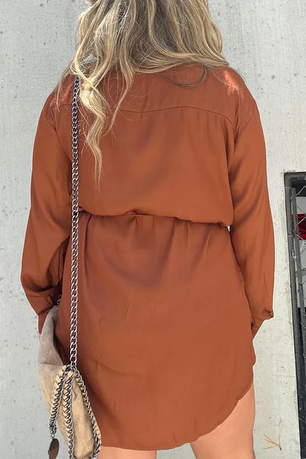 Kami Silky Shirt   Shorts Set