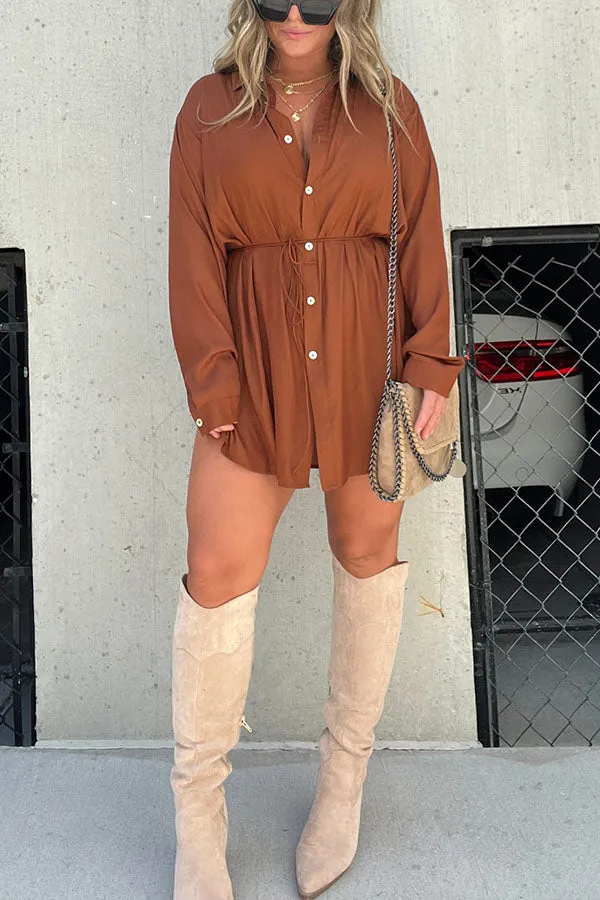 Kami Silky Shirt   Shorts Set