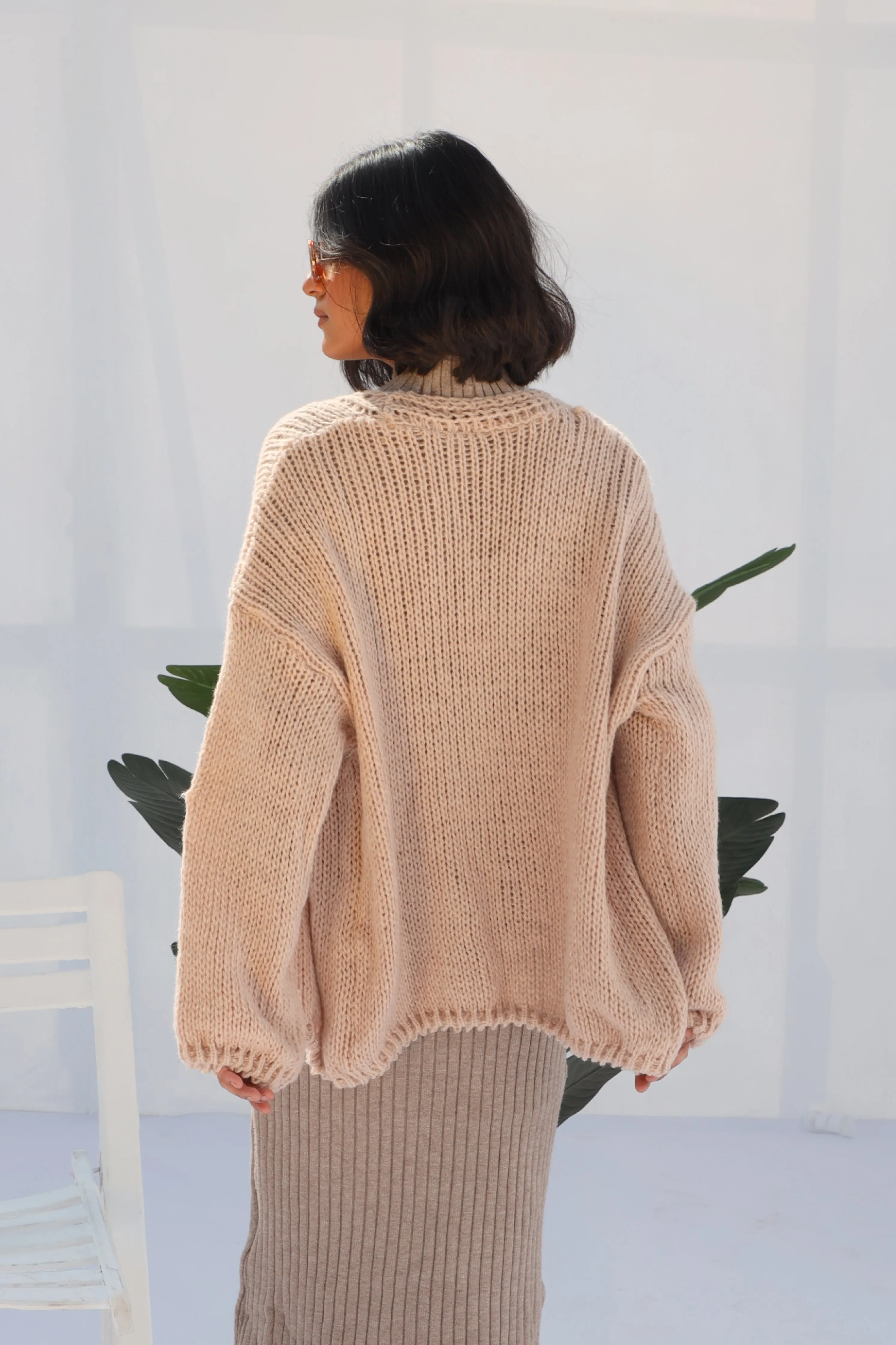 Knit Knot Beige