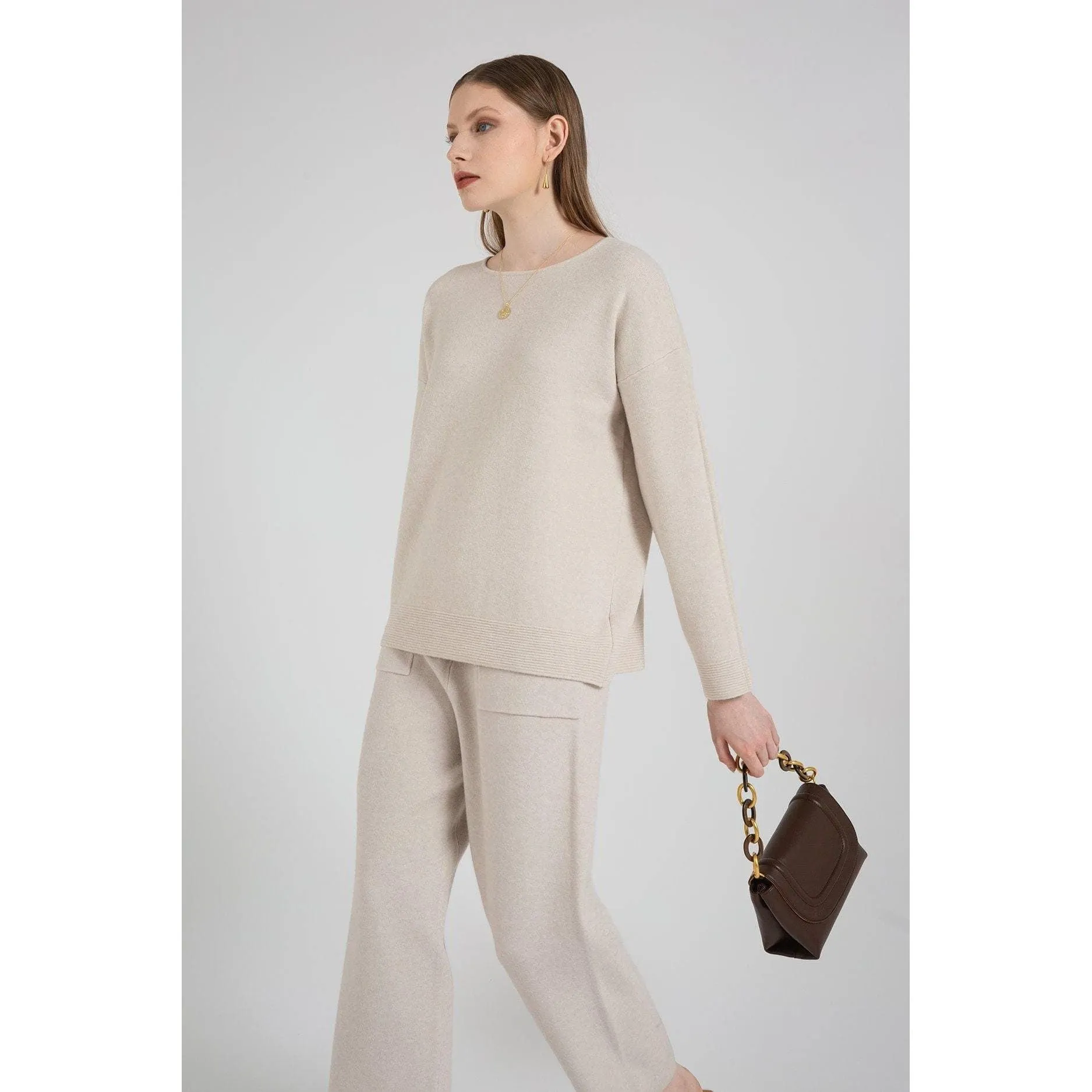 Knitted Oversize Sweater Pullover