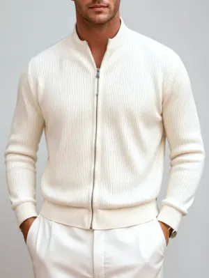 Knitted Zip Vest