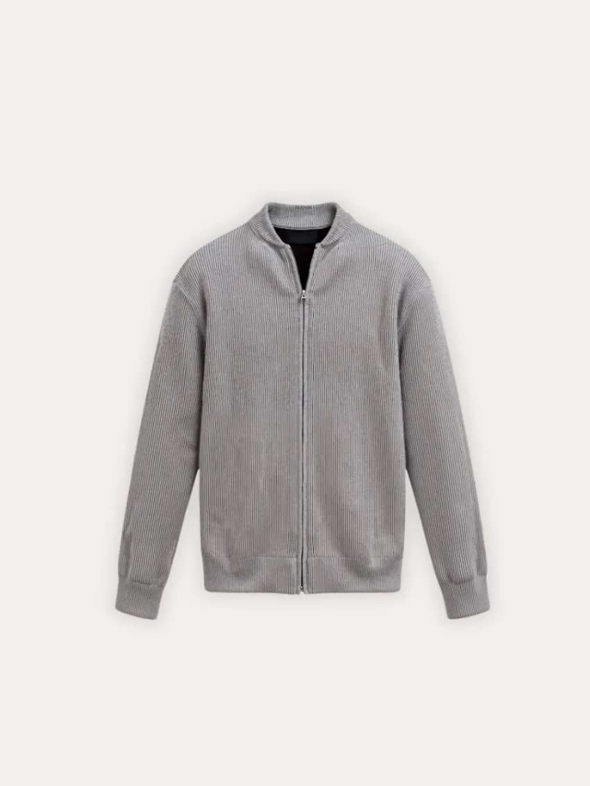 Knitted Zip Vest