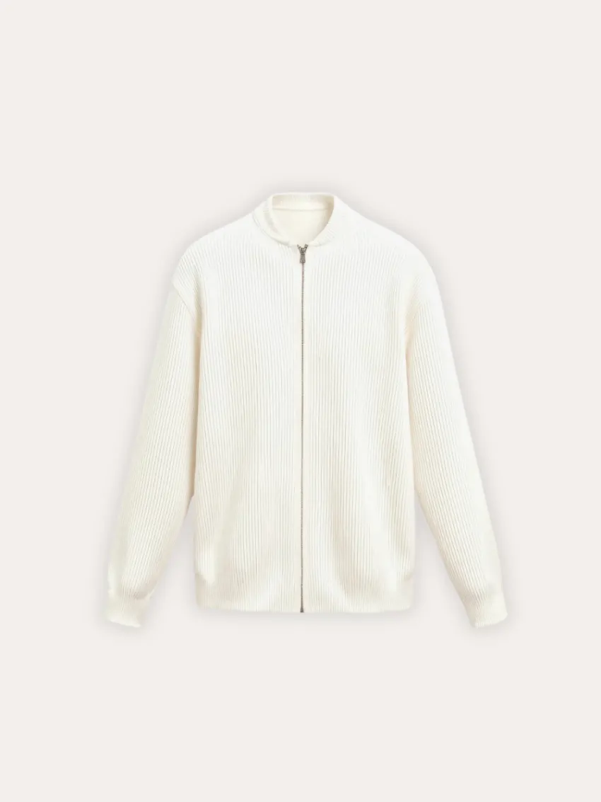 Knitted Zip Vest