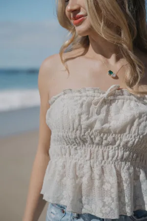 Lacey Strapless Top
