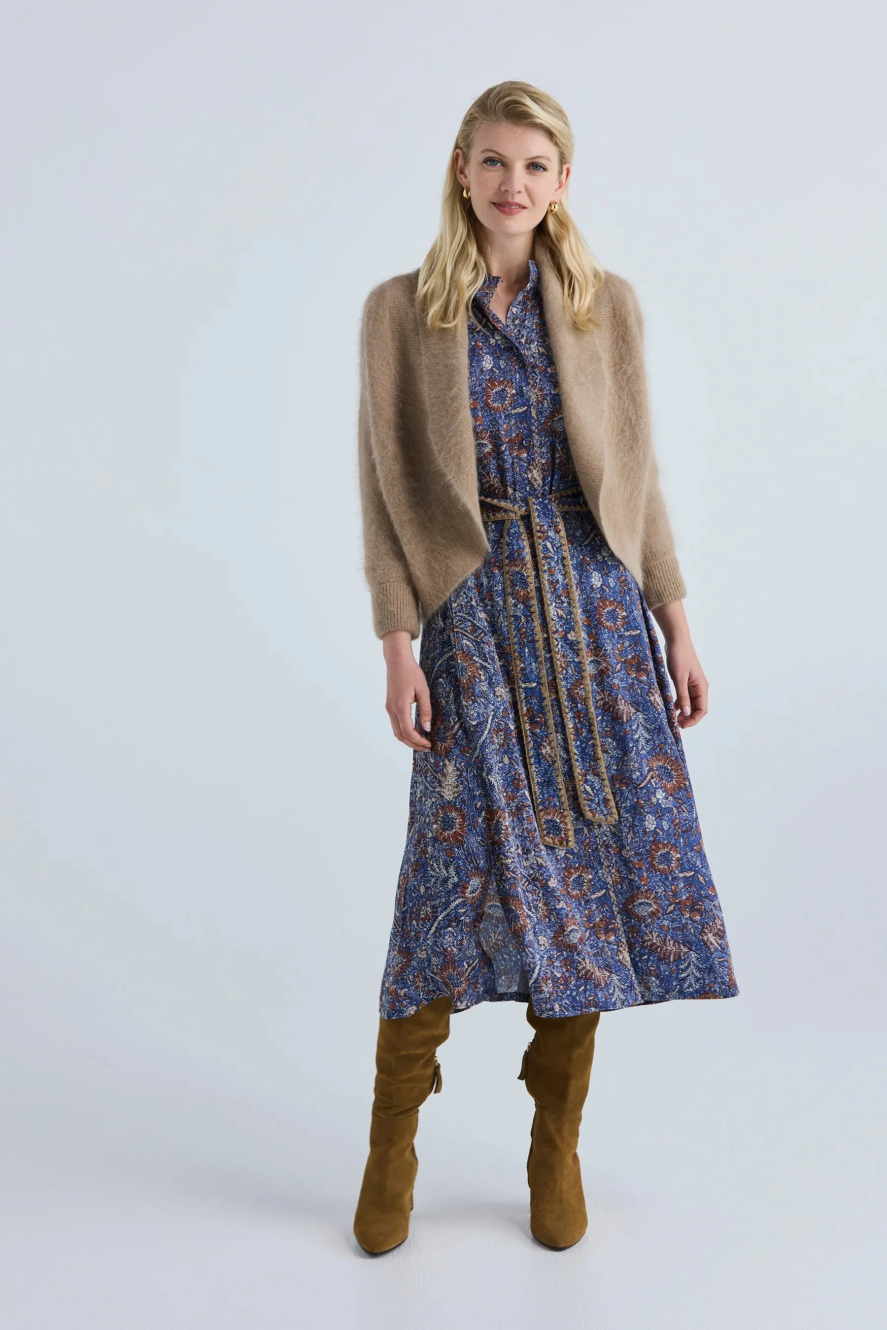 Lania the Label - Paloma Cardigan Jacket (Latte)