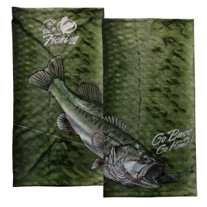 Large Mouth Bass Face Shield