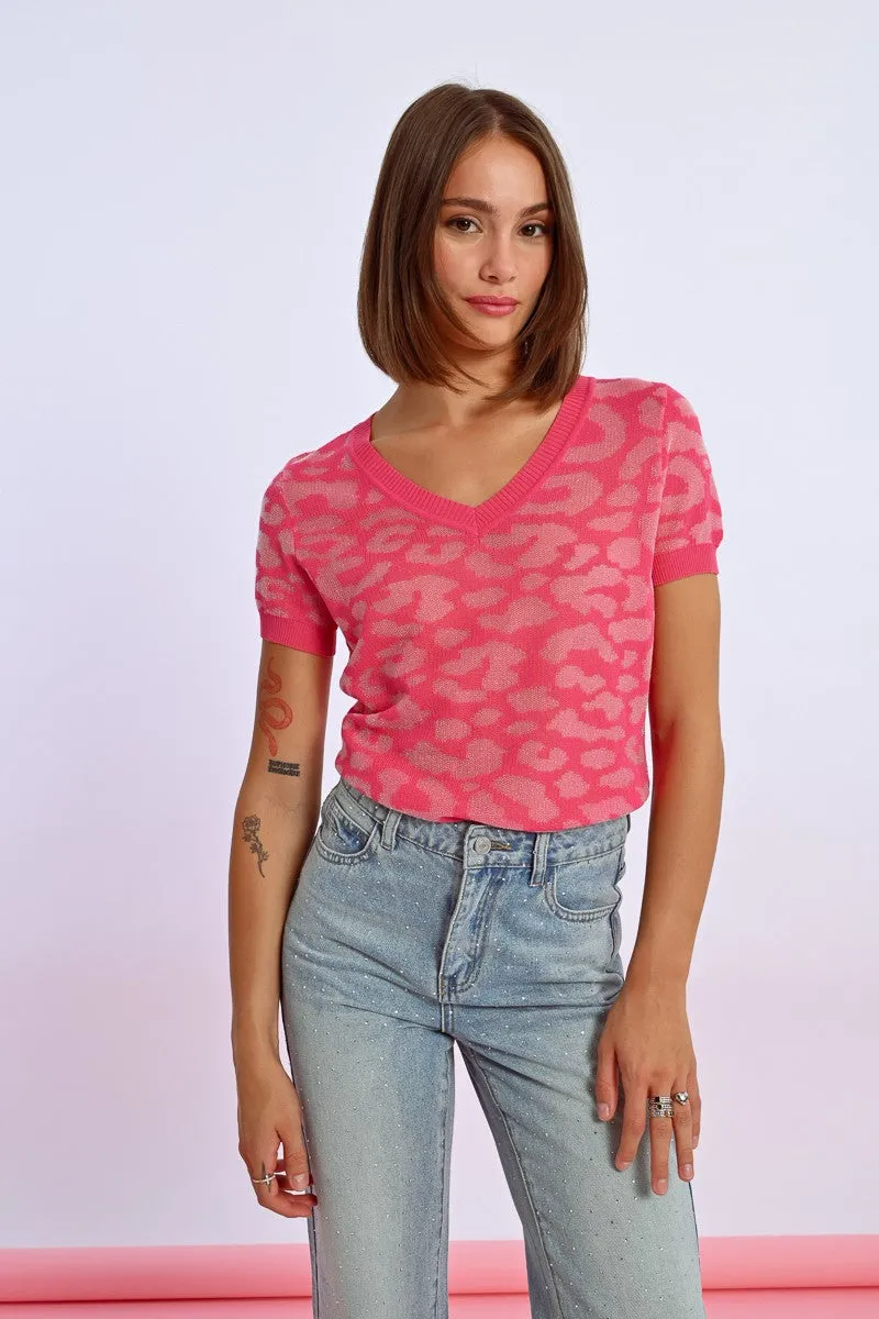 LEOPARD POLO SHIRT