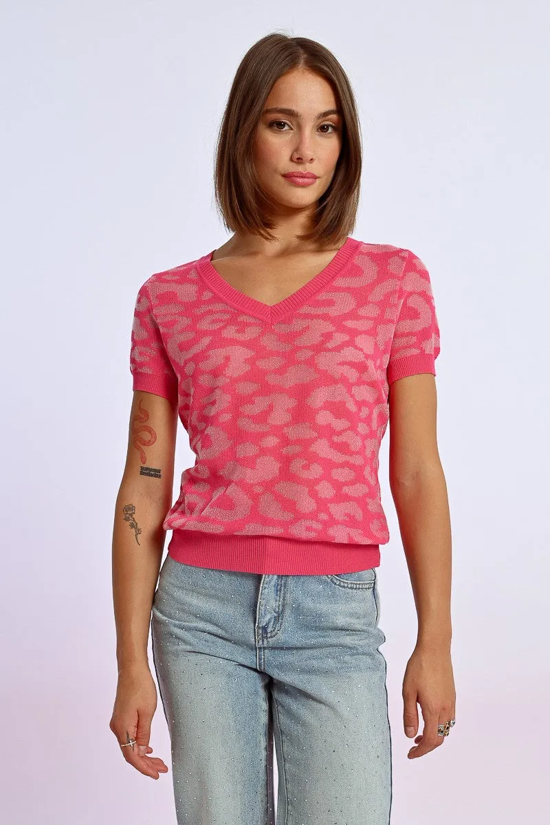 LEOPARD POLO SHIRT