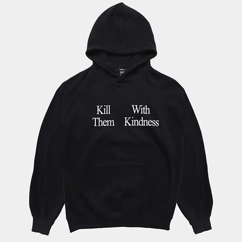 Letter graphic oversized hoodie