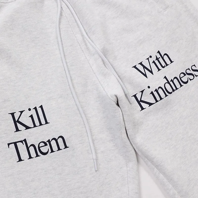 Letter graphic oversized hoodie