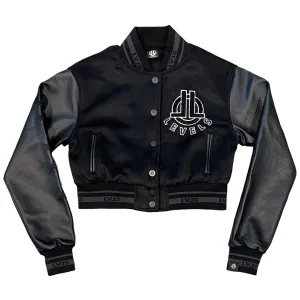 LEVELS ALUMNI CROPPED VARSITY JACKET