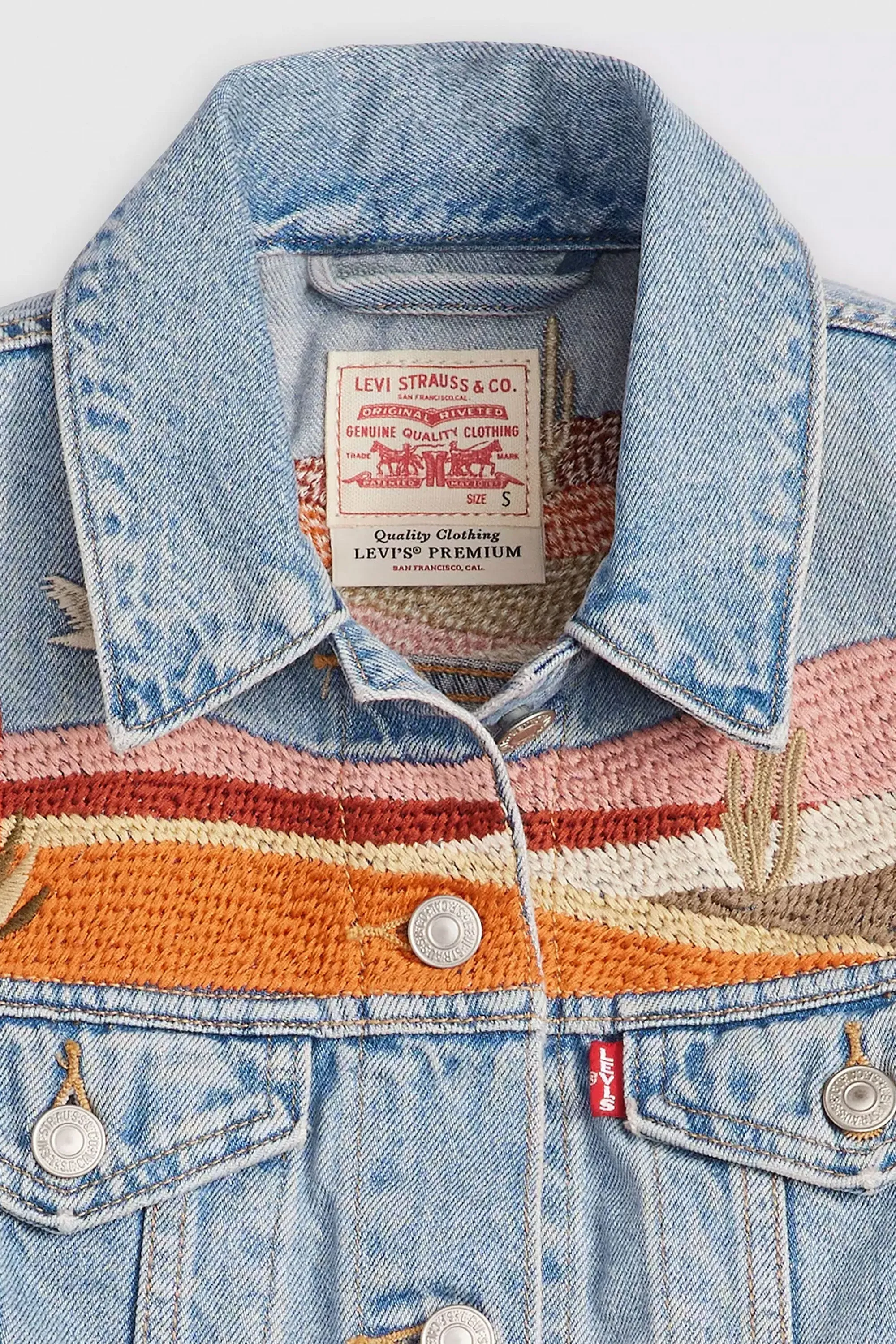 LEVIS - EMBROIDERED XS VEST