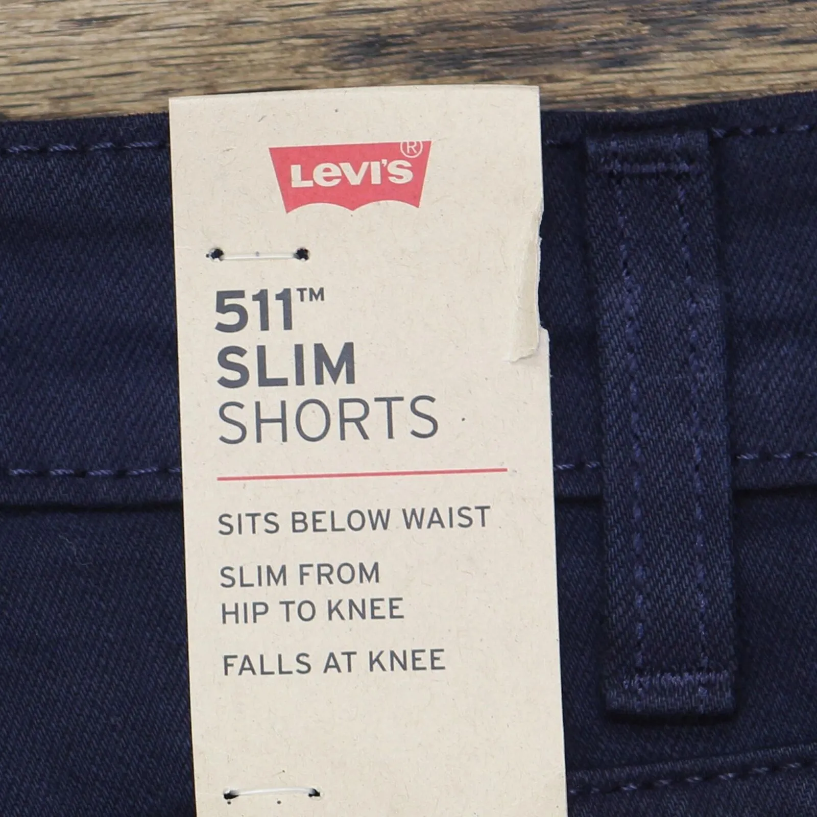 Levi's Men's 511 Distressed Slim Cutoff Shorts