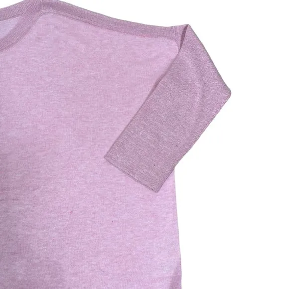Lilly Pulitzer NEW without Tag Cobo Heathered Pink Tropics Tint Sweater Size S