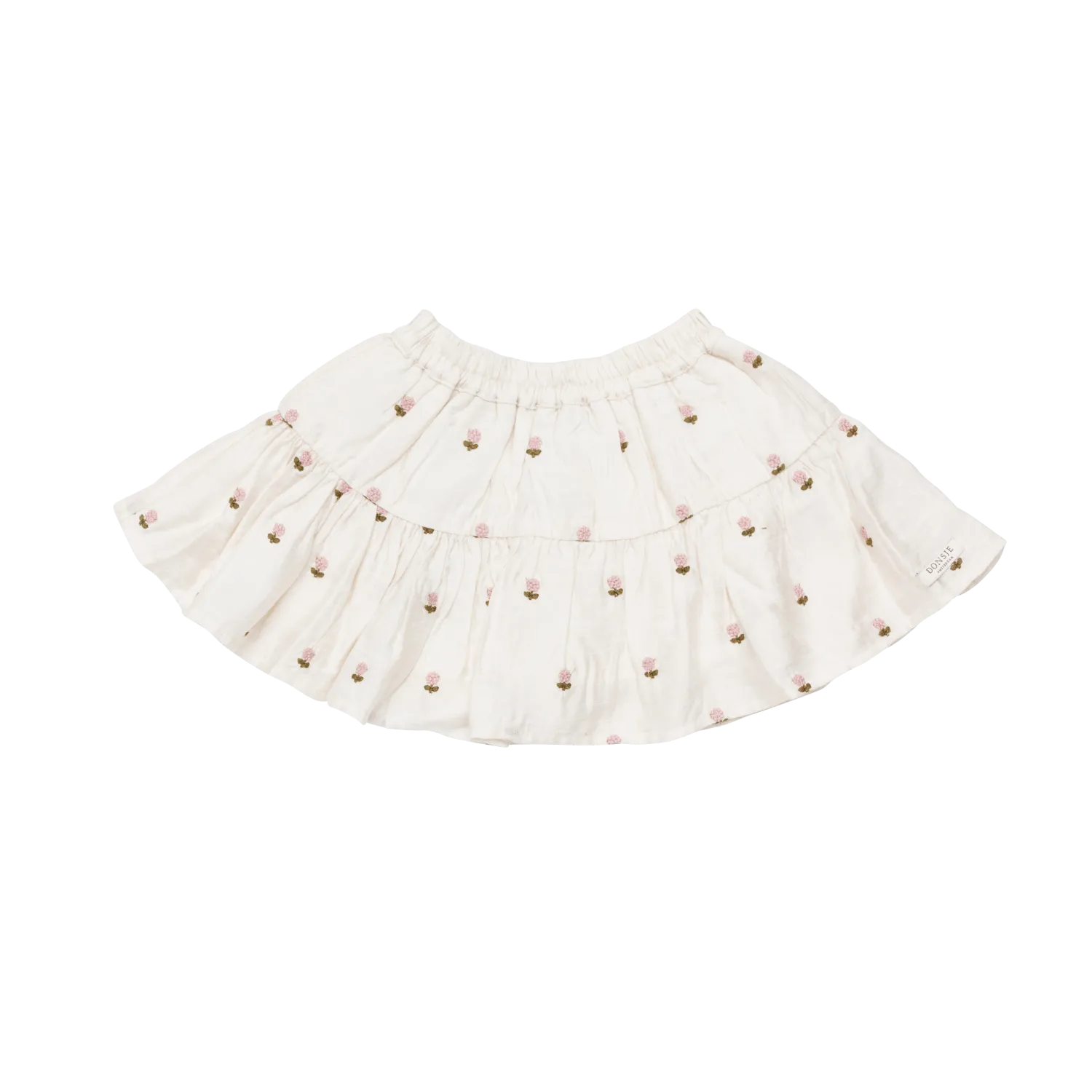 Lindie Skirt | Roses | Warm White