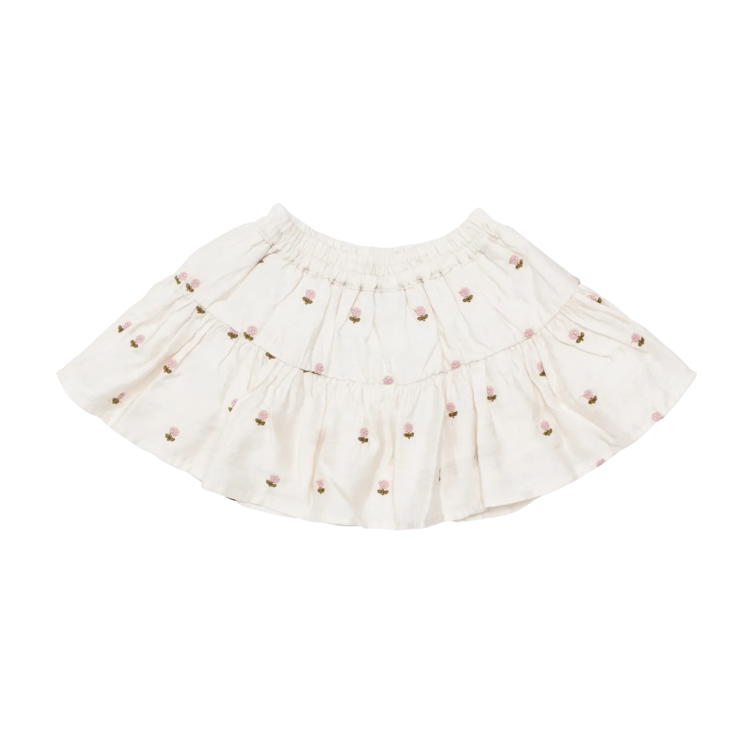 Lindie Skirt | Roses | Warm White