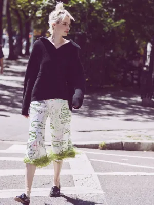 Lingua Franca Charlie Oversized Sweater