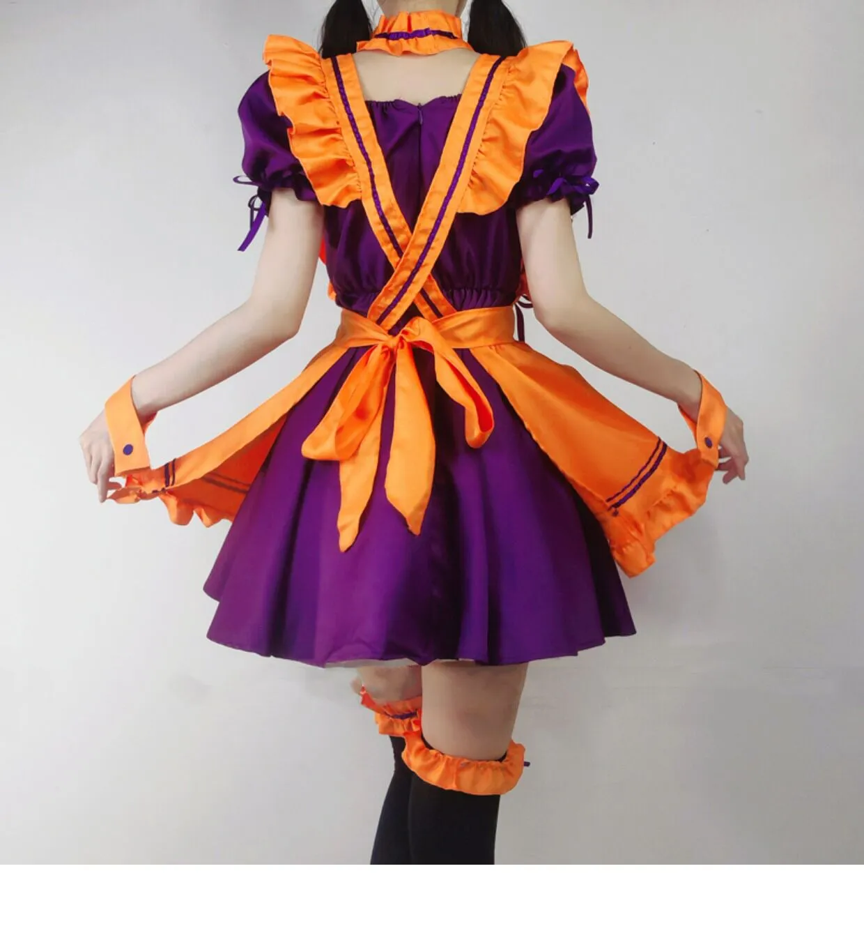Lolita Halloween Pumpkin Maid Costume  yc28184