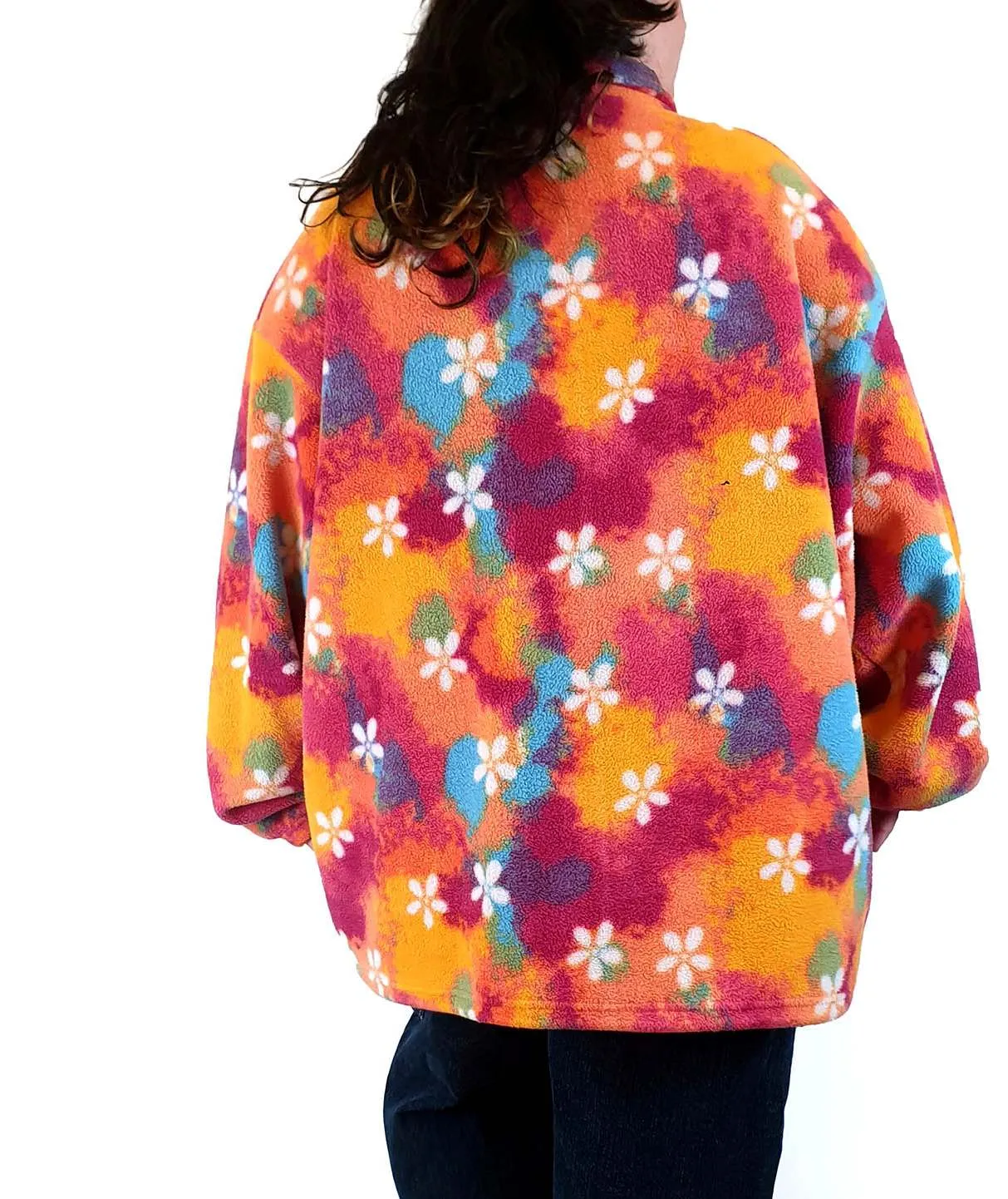 Lucy & Yak colourful fleece size 4XL