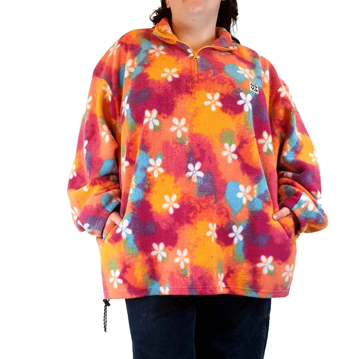 Lucy & Yak colourful fleece size 4XL