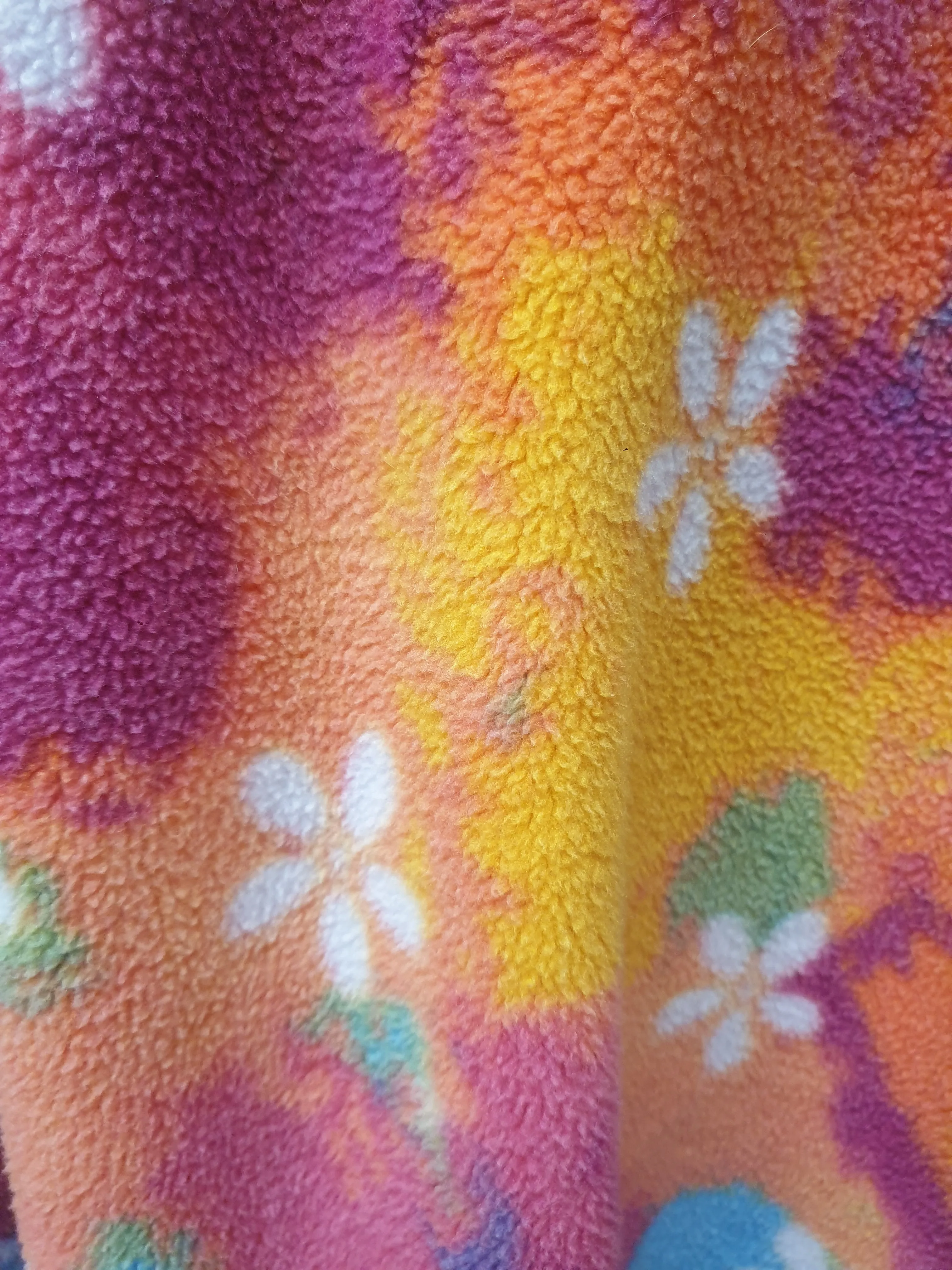 Lucy & Yak colourful fleece size 4XL