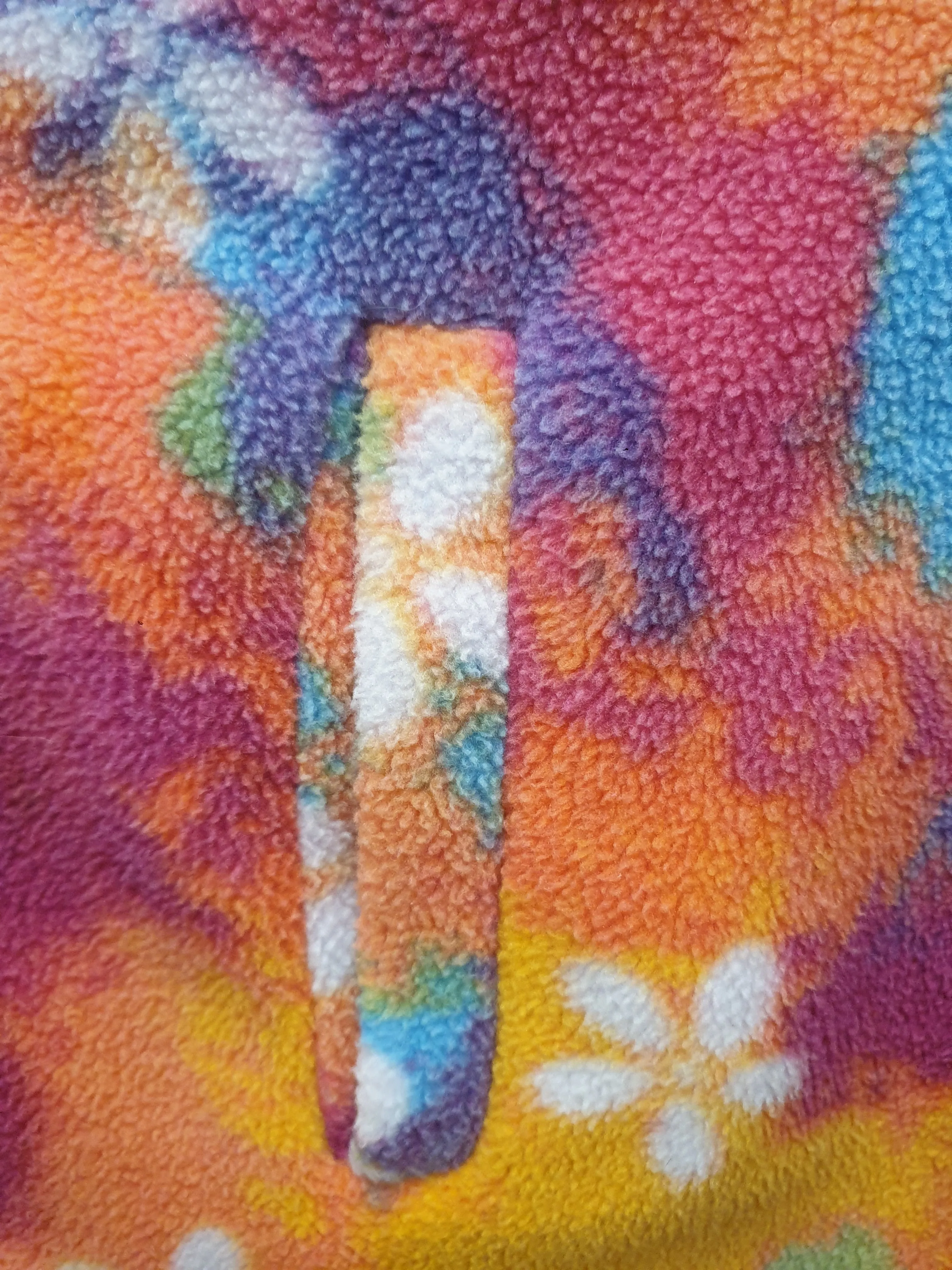 Lucy & Yak colourful fleece size 4XL