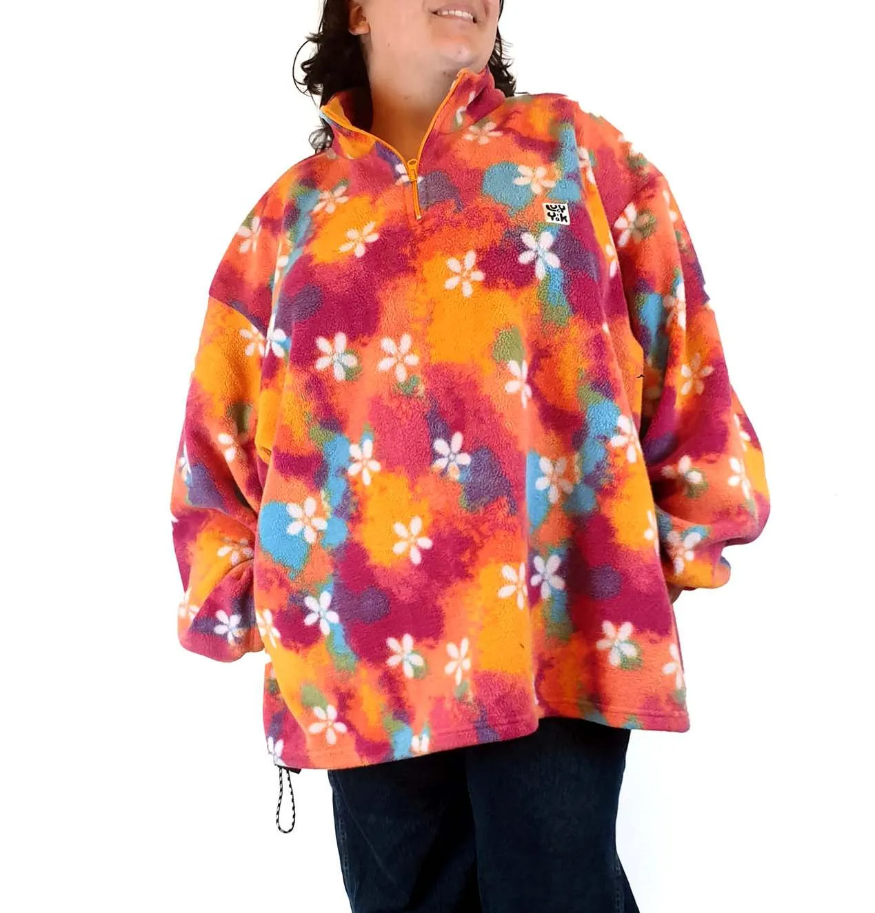 Lucy & Yak colourful fleece size 4XL