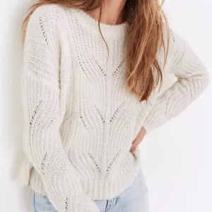 MADEWELL Charley Pullover Sweater Sz. L