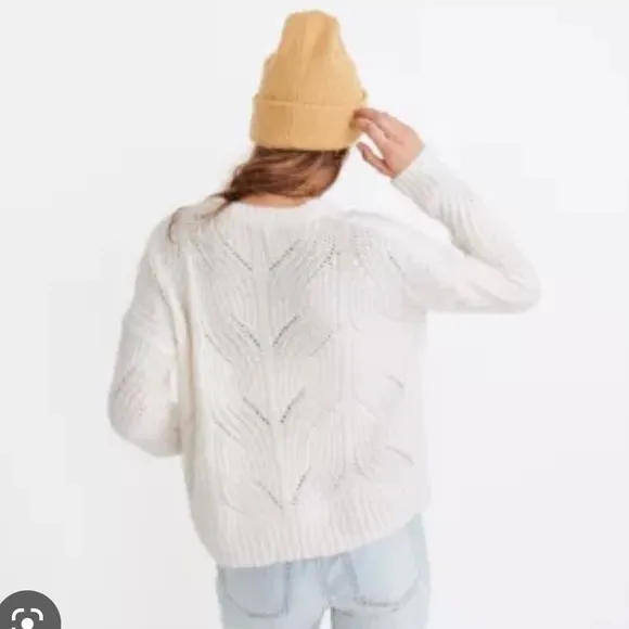 MADEWELL Charley Pullover Sweater Sz. L
