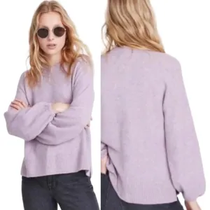 Madewell Payton Pullover Sweater in Coziest Yarn Size Small
