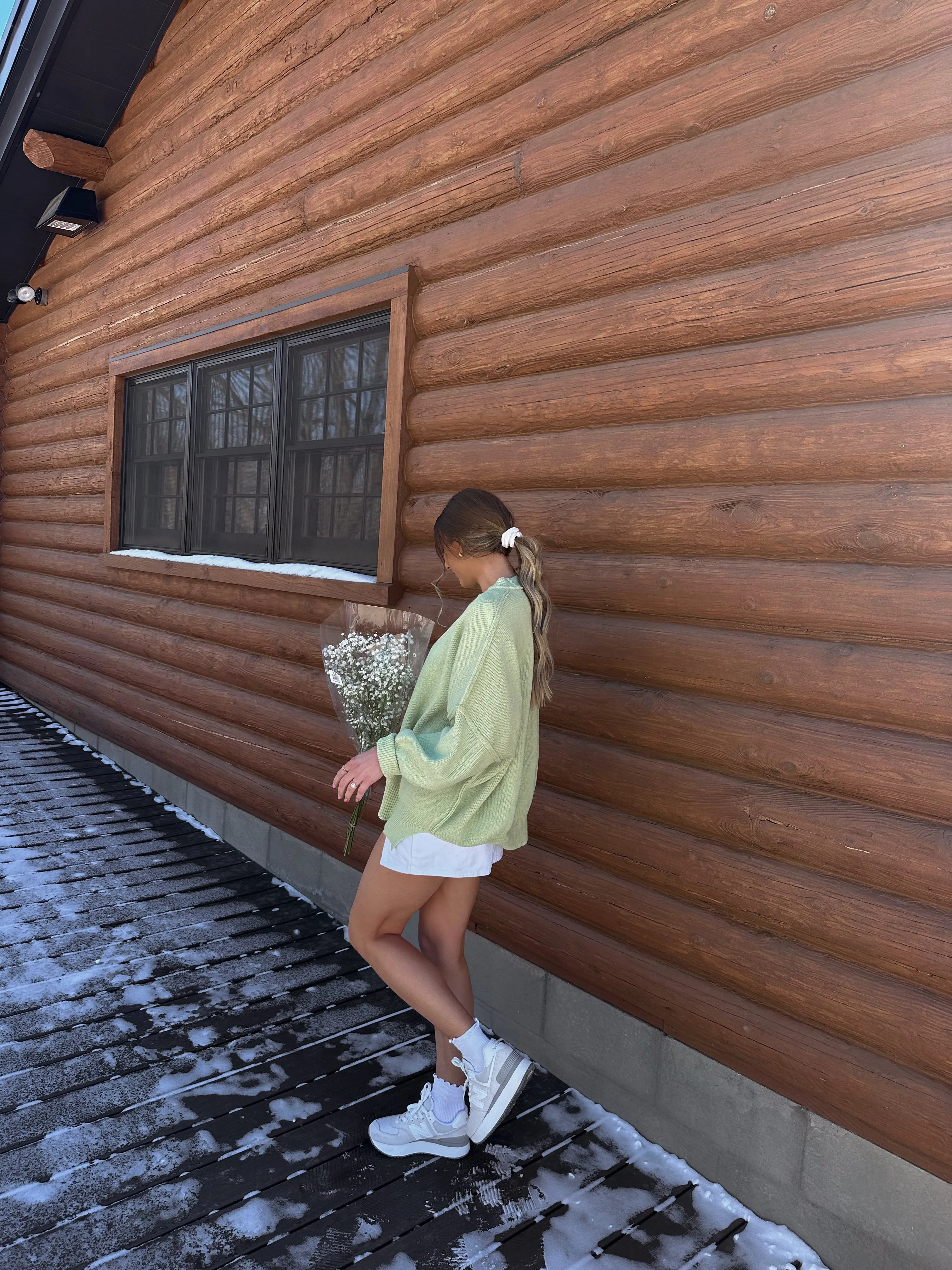 Maeve Sweater in Pistachio