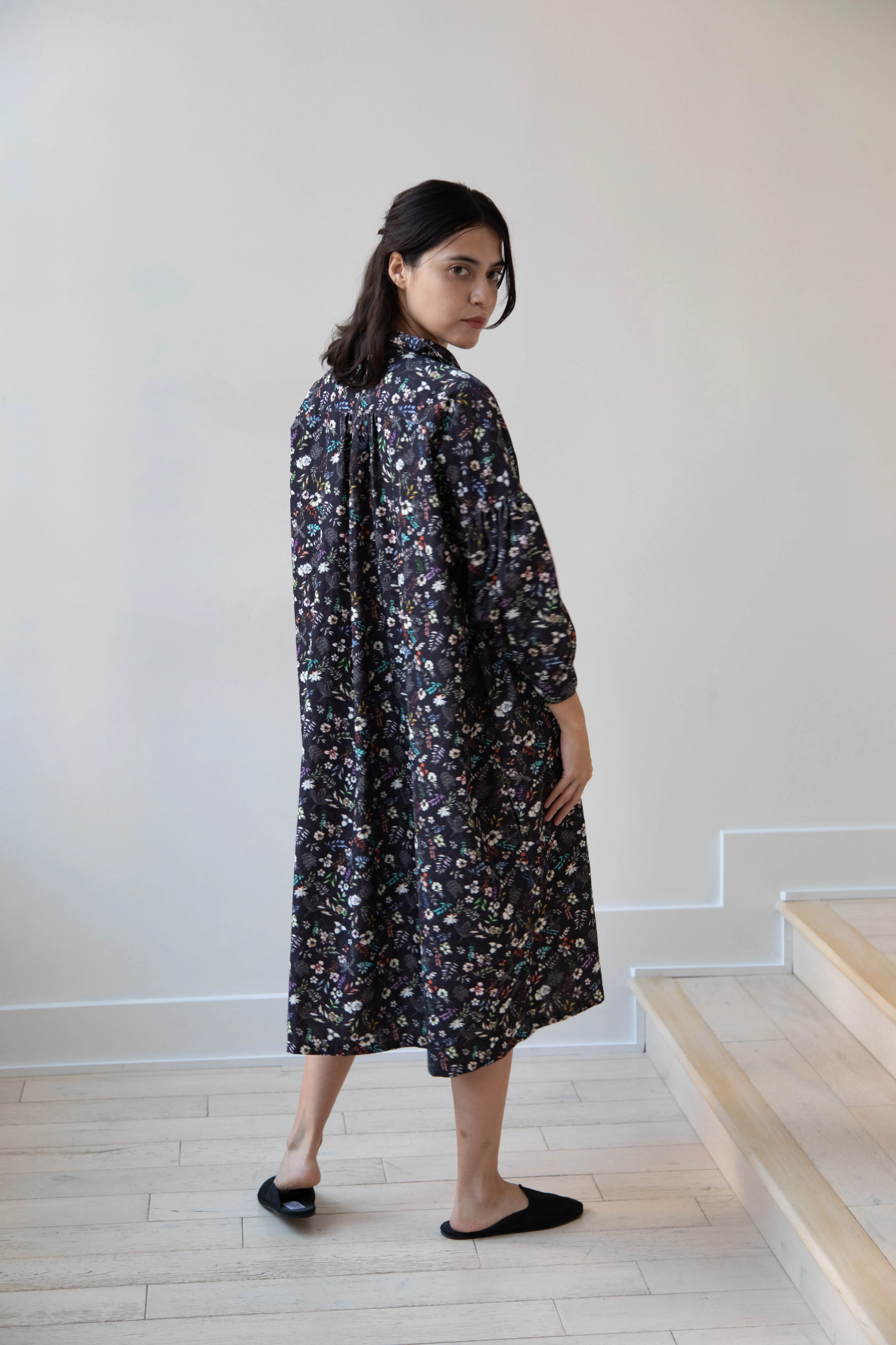 Makié | Emilia Dress in Charcoal Flower