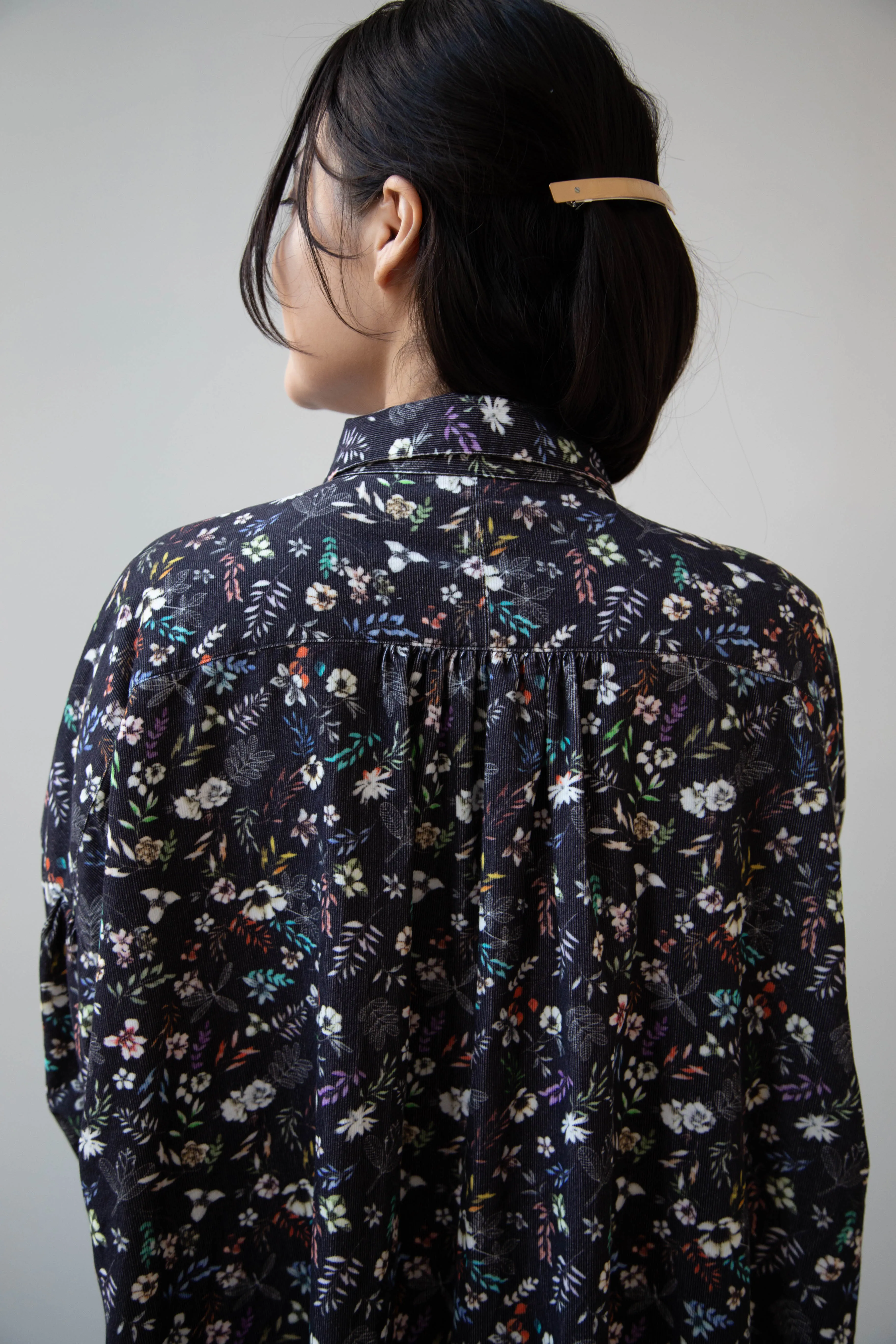 Makié | Emilia Dress in Charcoal Flower