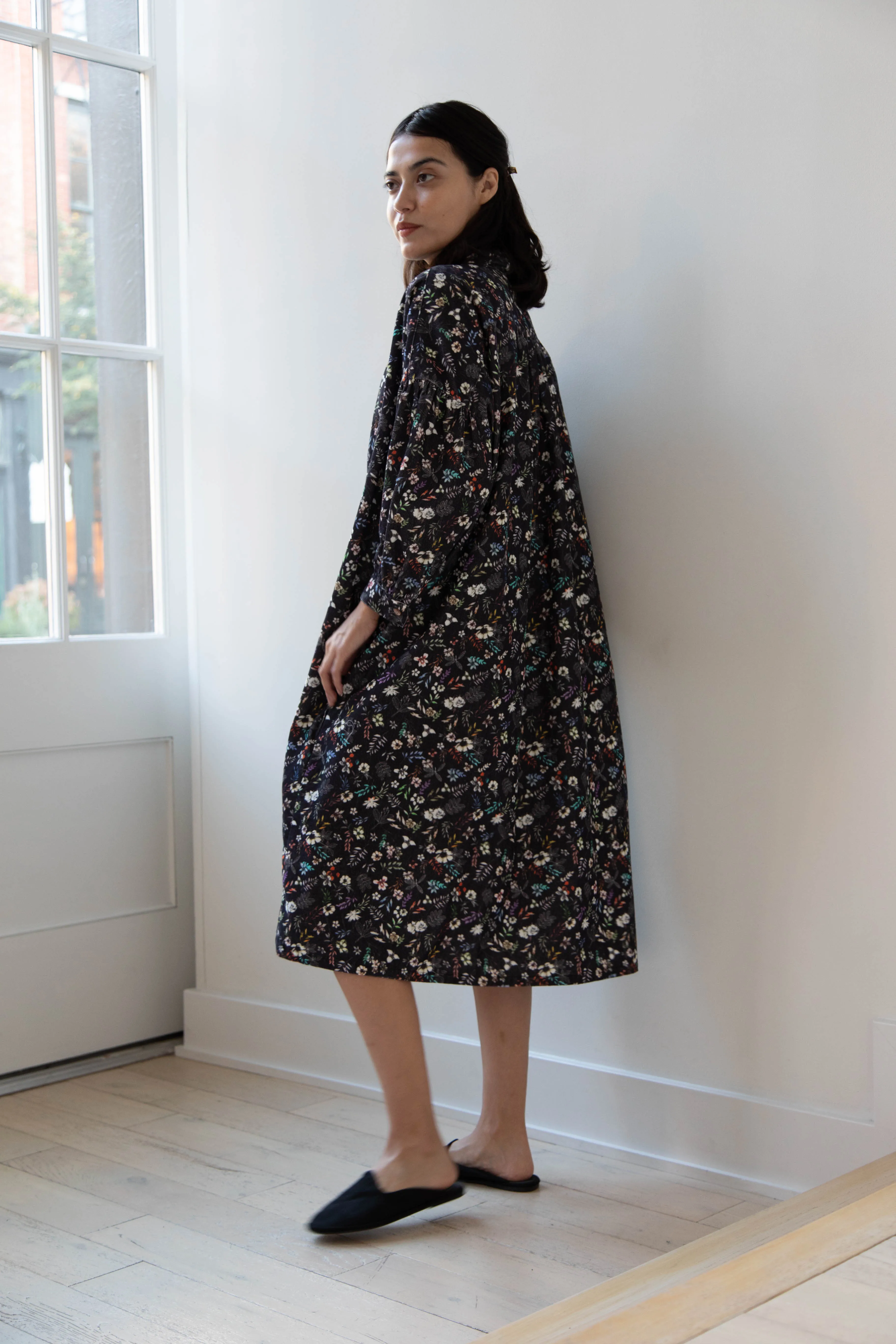 Makié | Emilia Dress in Charcoal Flower