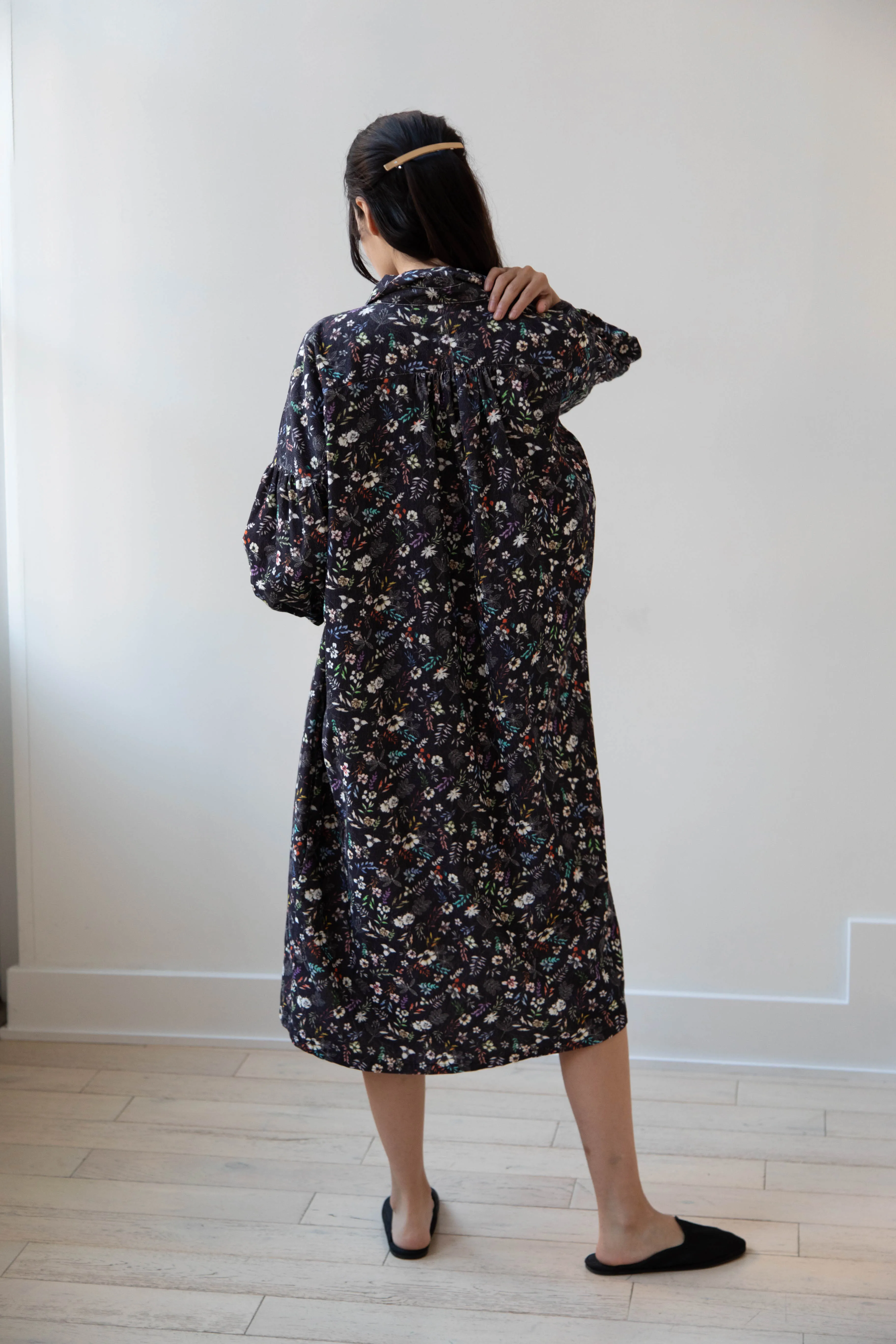 Makié | Emilia Dress in Charcoal Flower