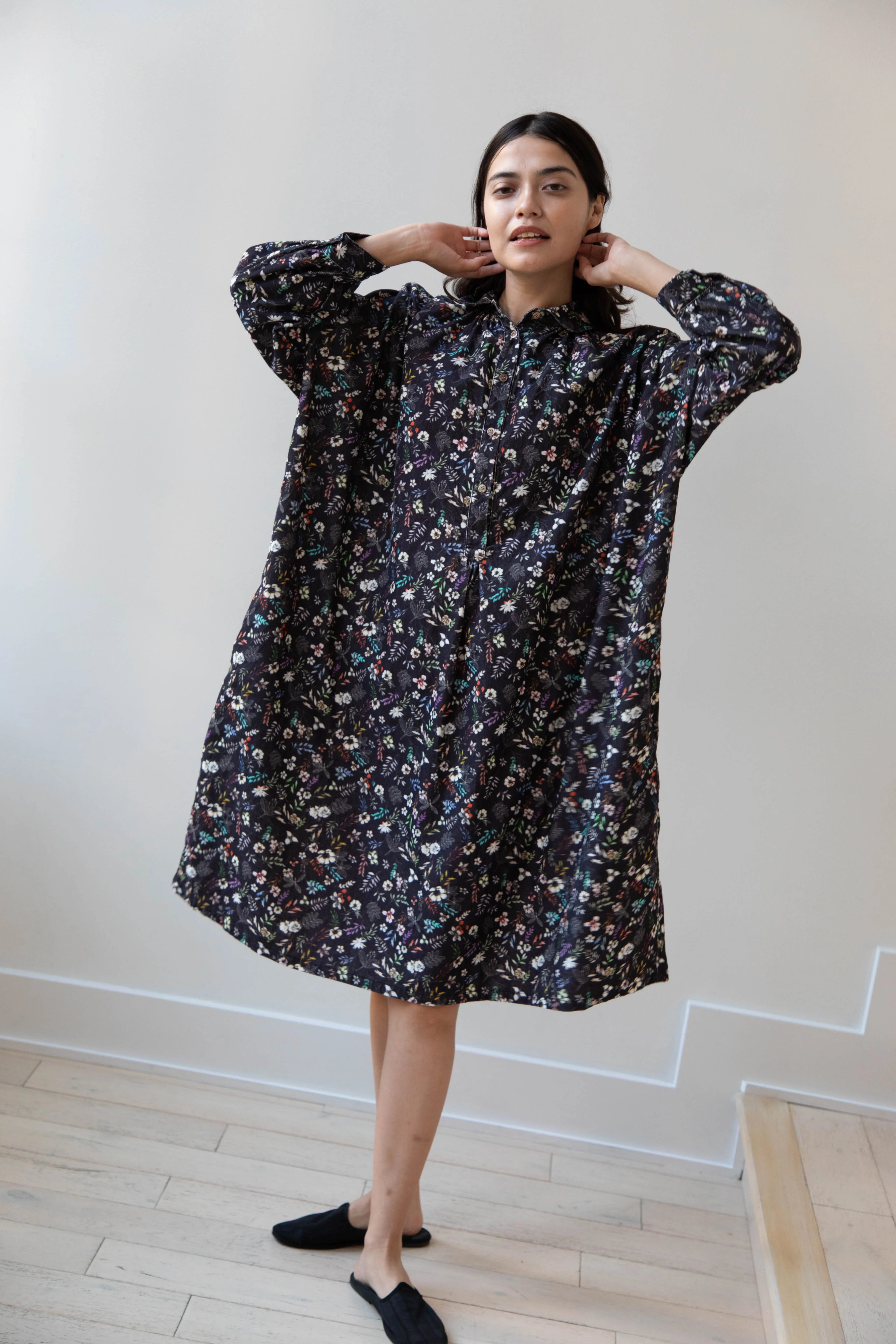 Makié | Emilia Dress in Charcoal Flower