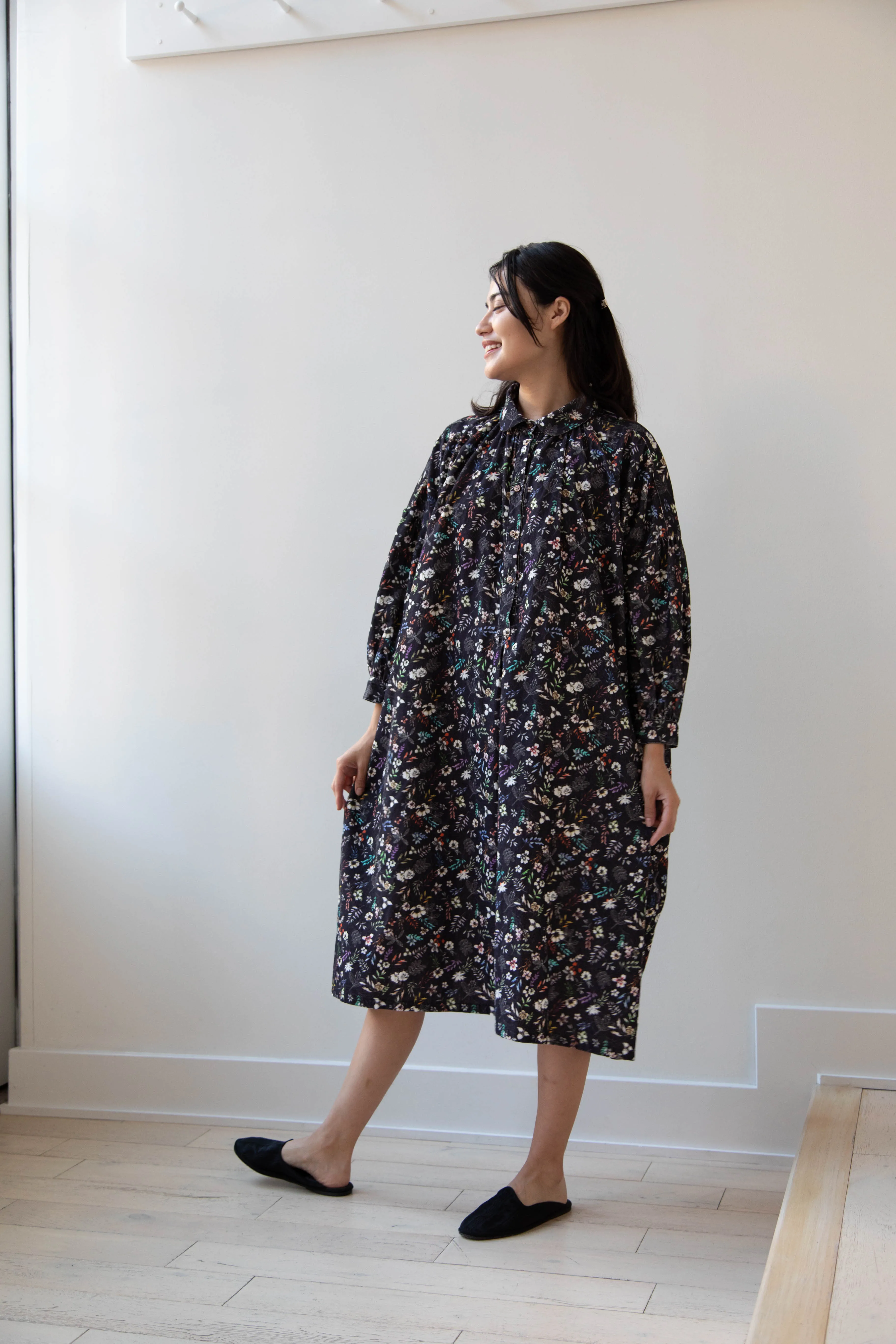 Makié | Emilia Dress in Charcoal Flower