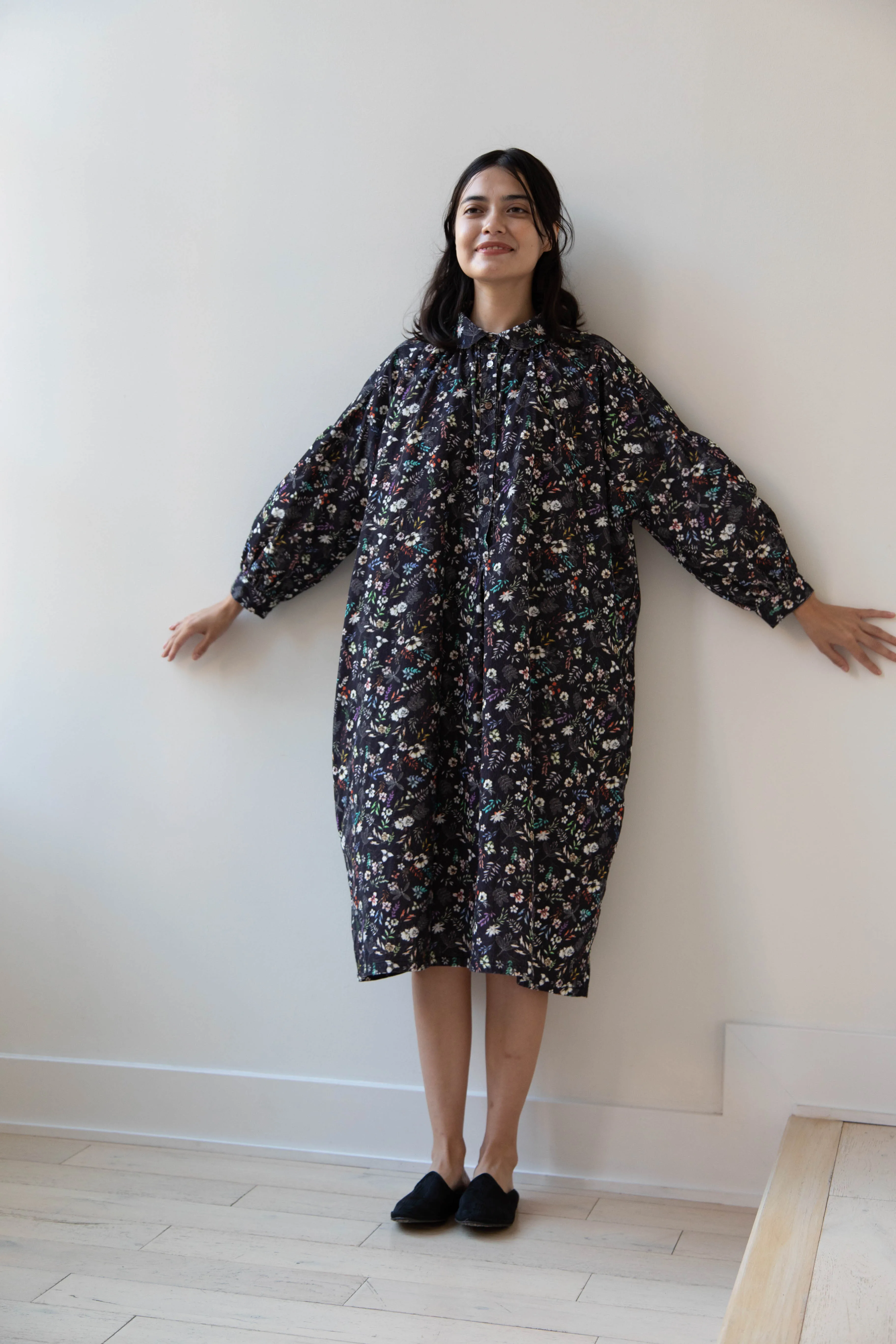 Makié | Emilia Dress in Charcoal Flower
