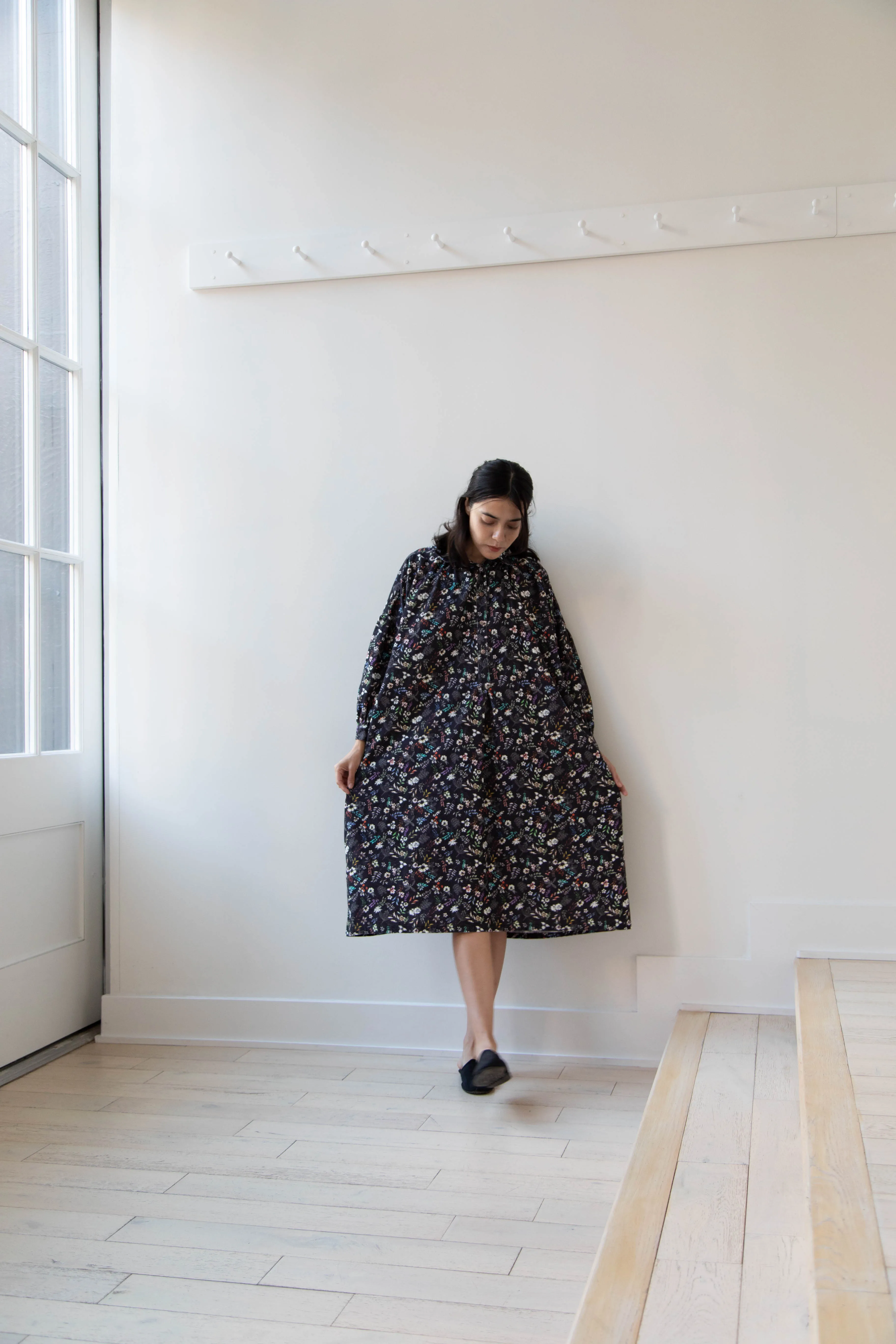 Makié | Emilia Dress in Charcoal Flower