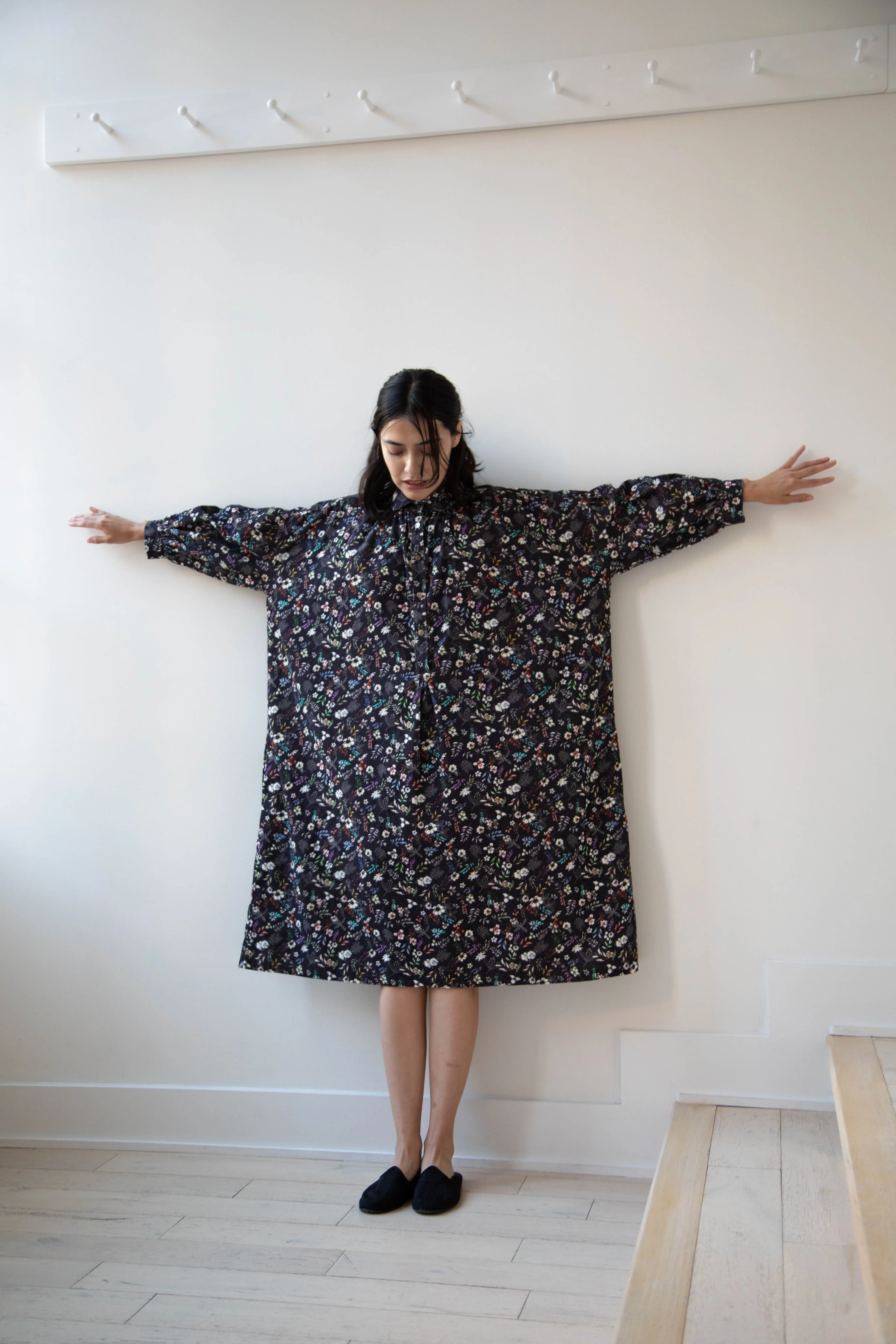Makié | Emilia Dress in Charcoal Flower