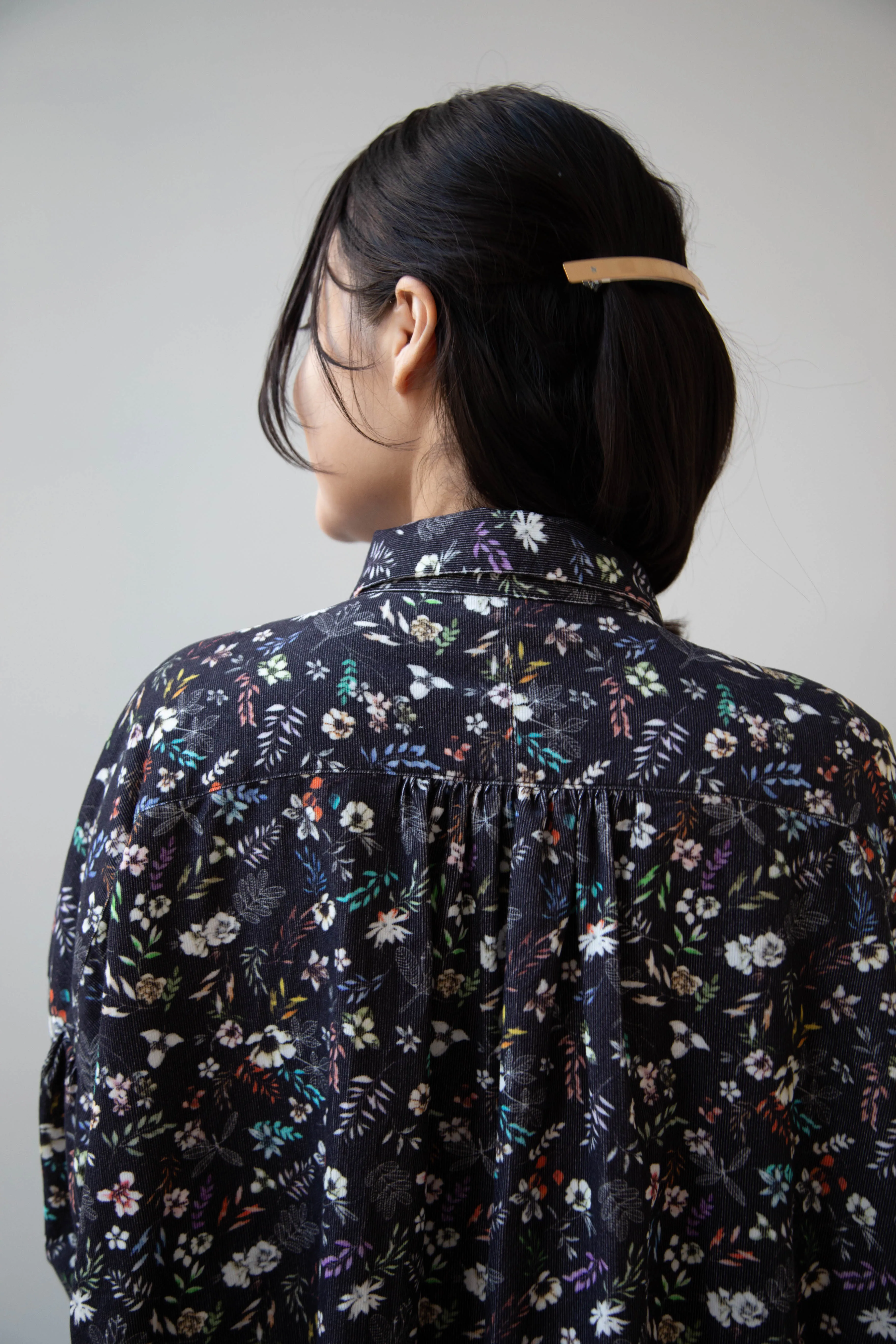 Makié | Emilia Dress in Charcoal Flower