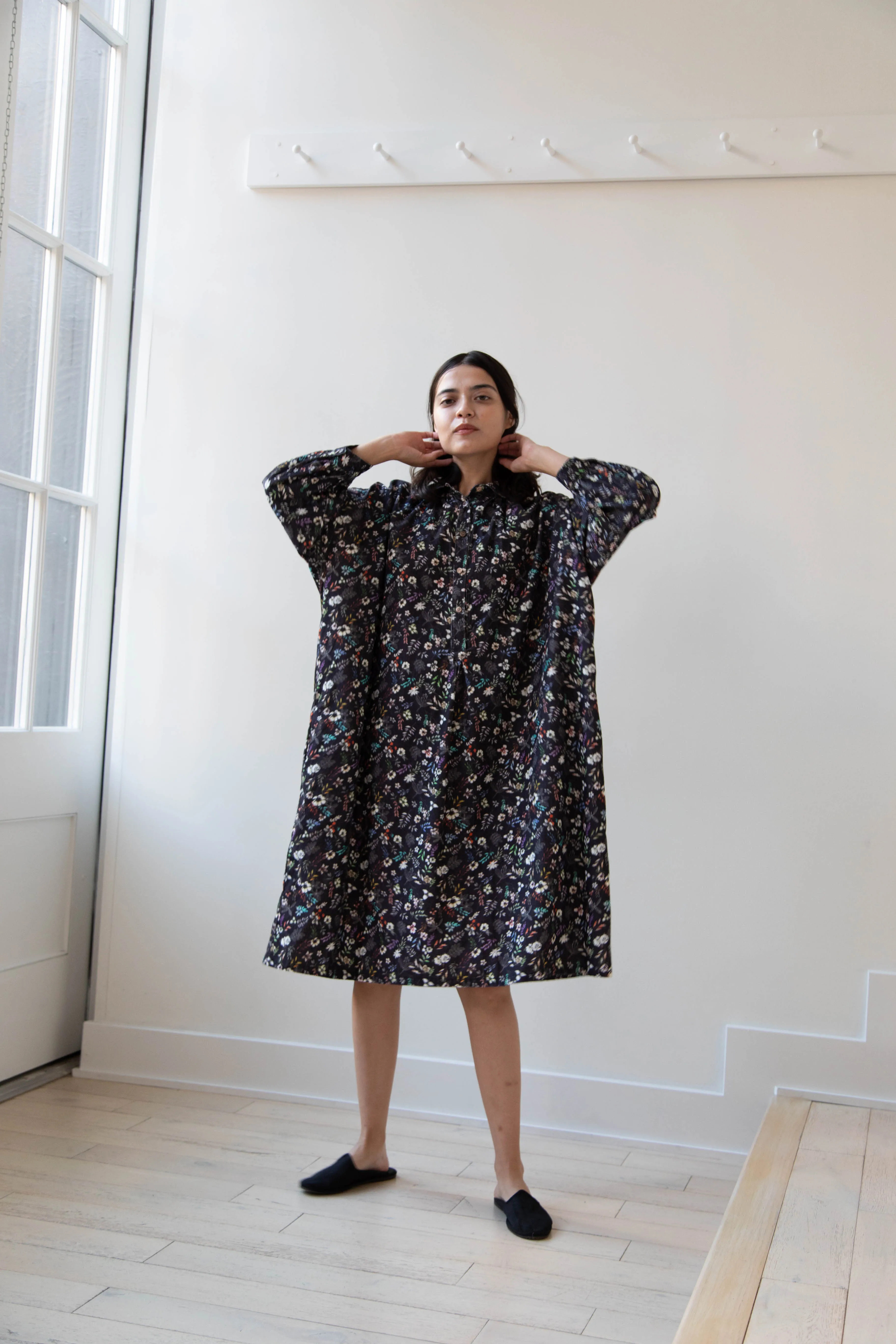 Makié | Emilia Dress in Charcoal Flower