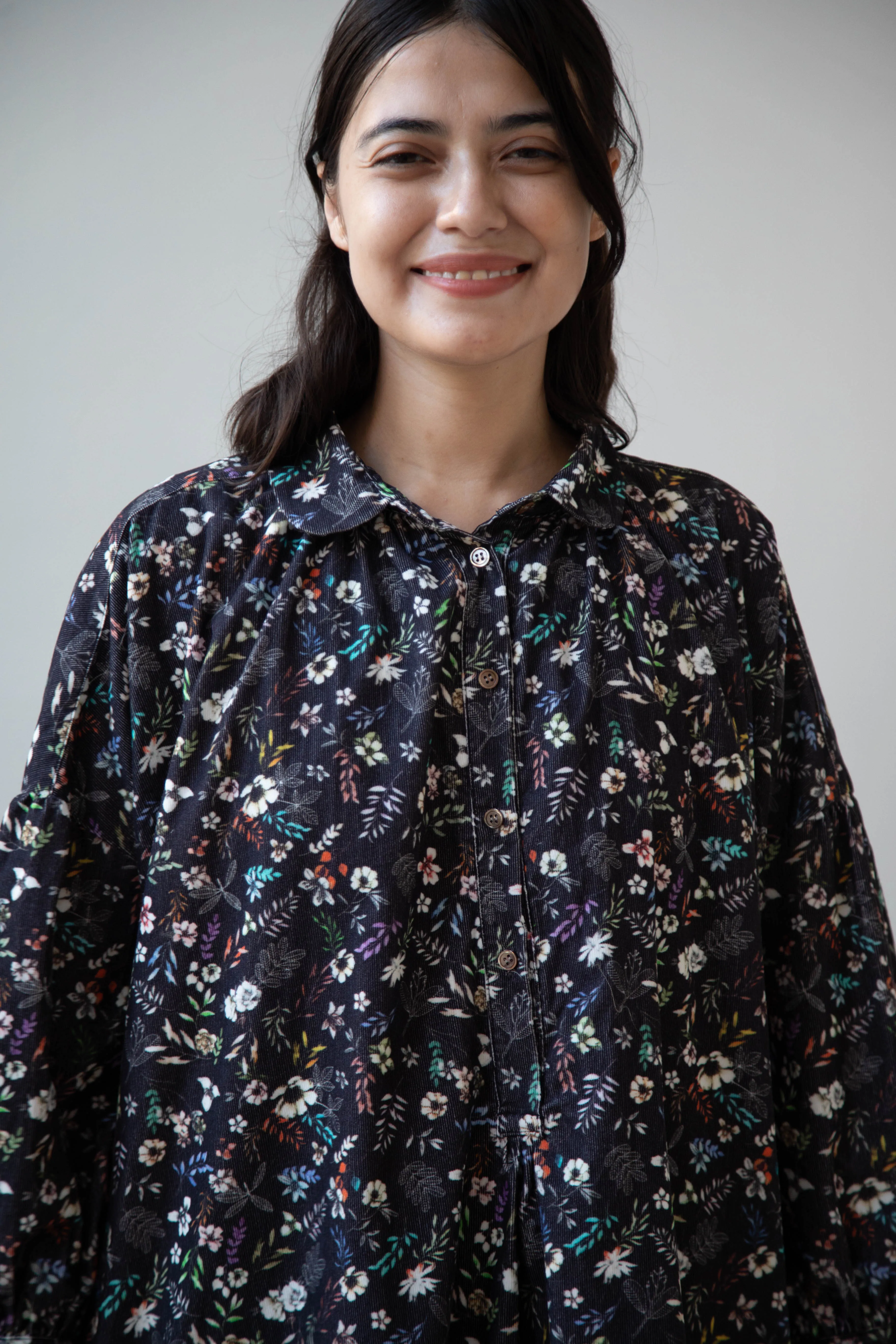 Makié | Emilia Dress in Charcoal Flower