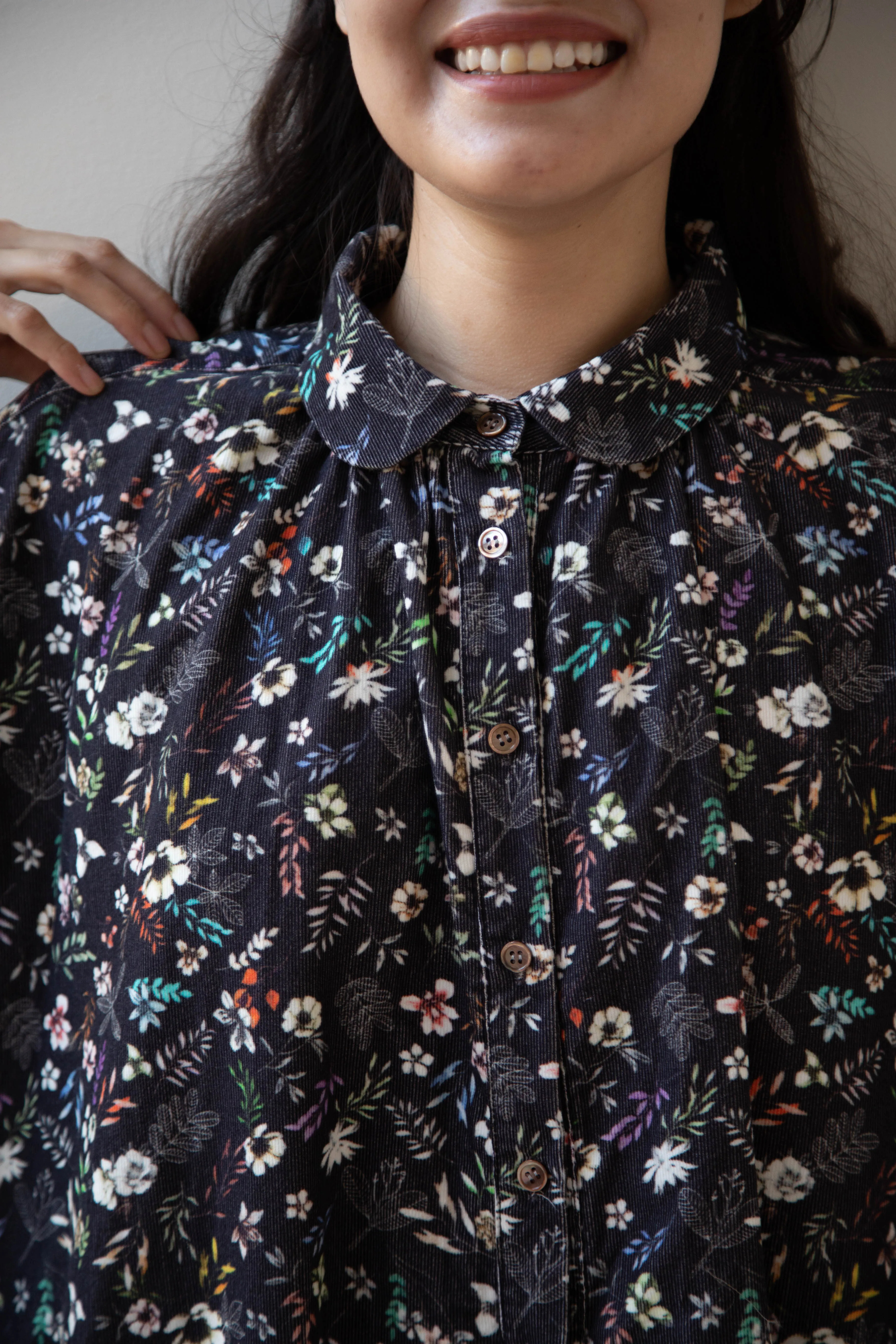 Makié | Emilia Dress in Charcoal Flower