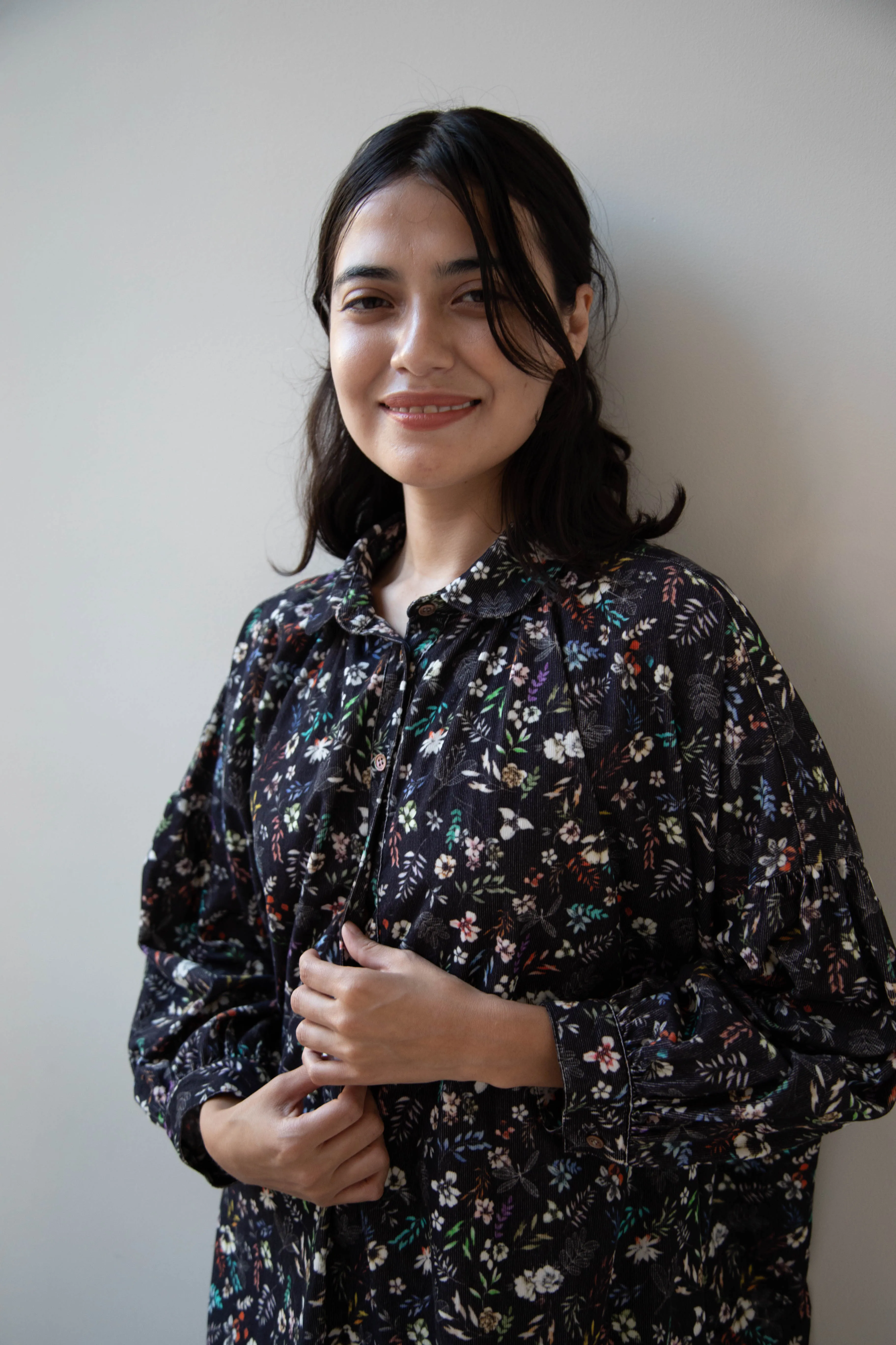 Makié | Emilia Dress in Charcoal Flower